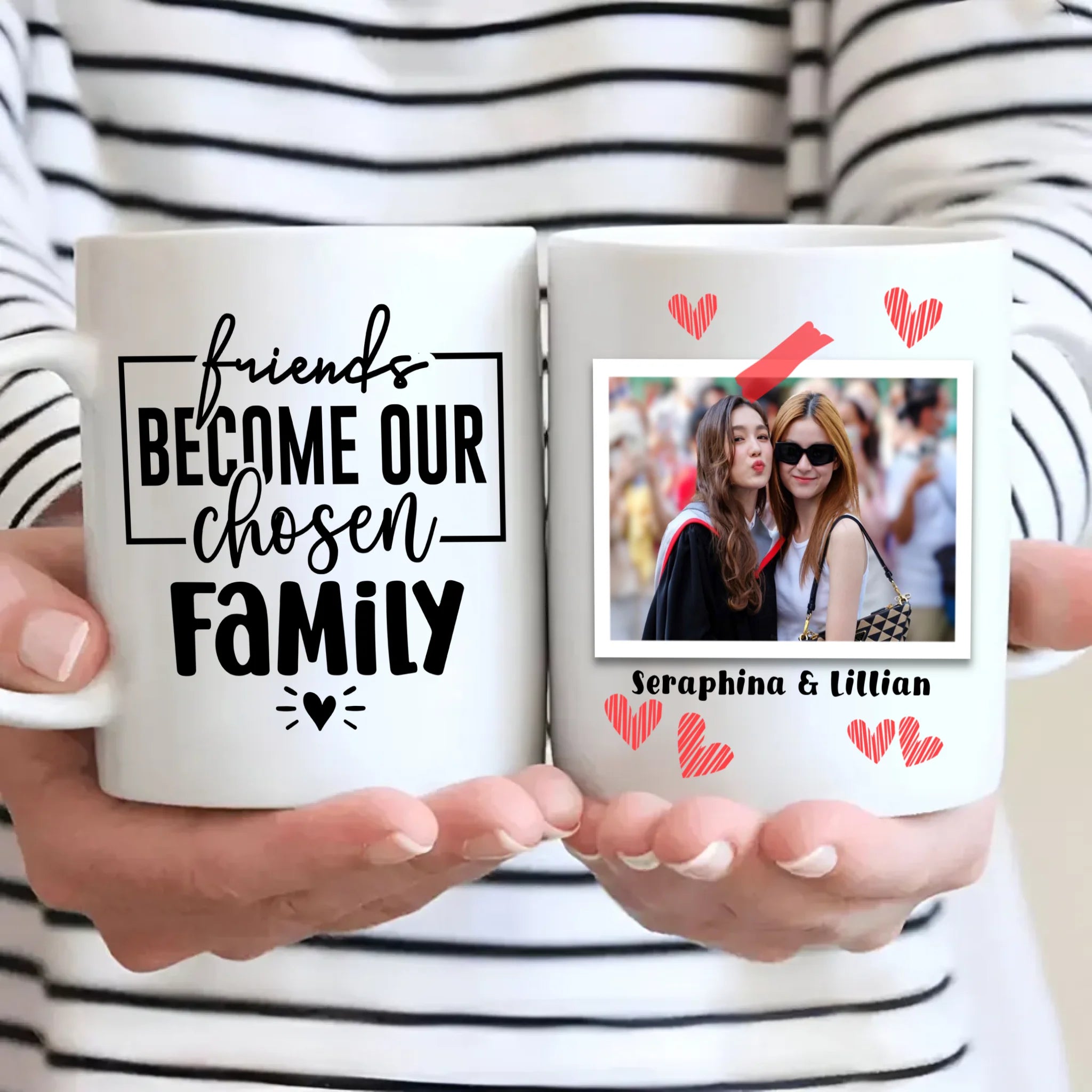 Bestie Magic Mug – Friends Become Family Heat Reveal Surprise - 89Prints