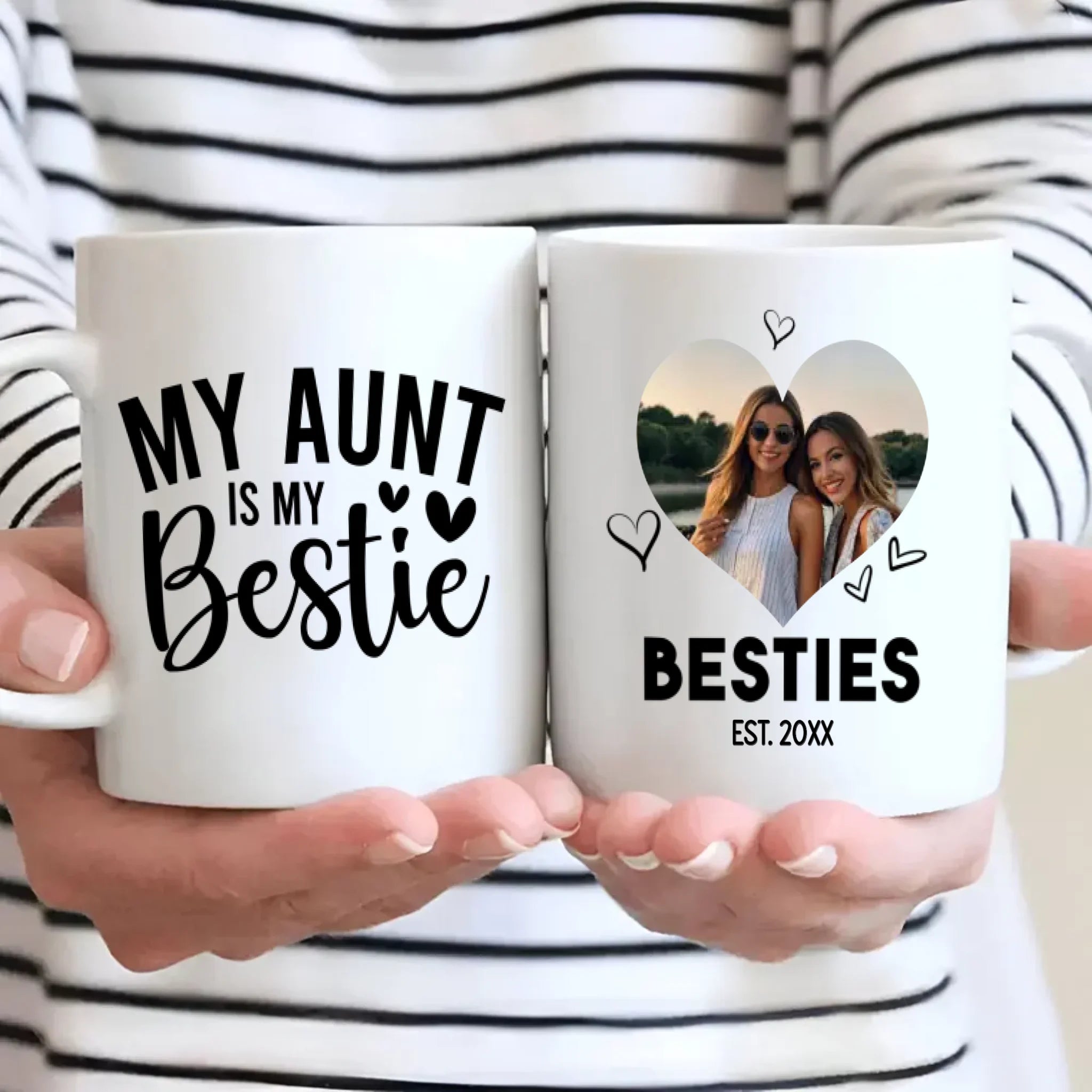 Personalized Best Friends Mug – Cute Custom Gift for Bestie - 89Prints