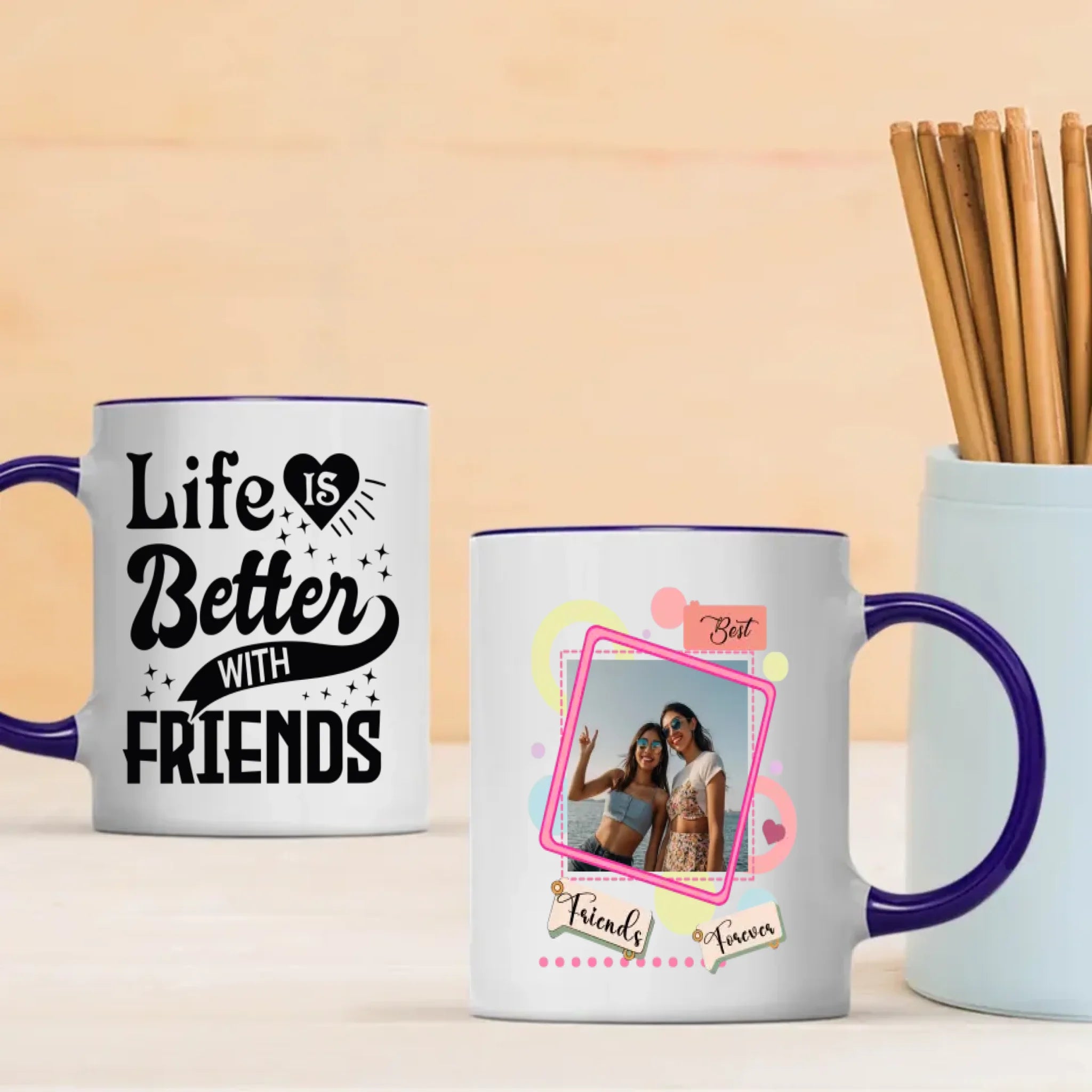 Life Better With Friend Magic Mug – Perfect Gift for Bestie - 89Prints