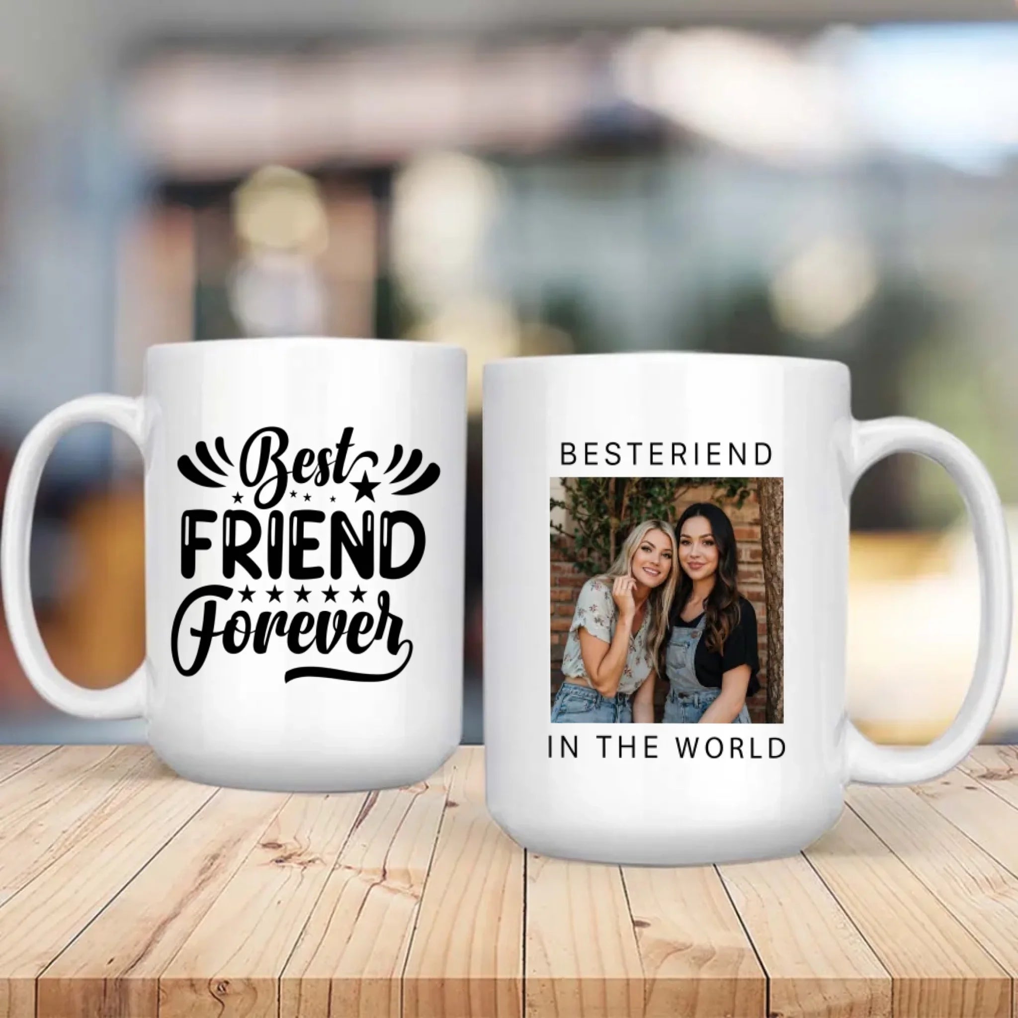 Best Friend Forever Mug – Fun Friendship Cup - 89Prints