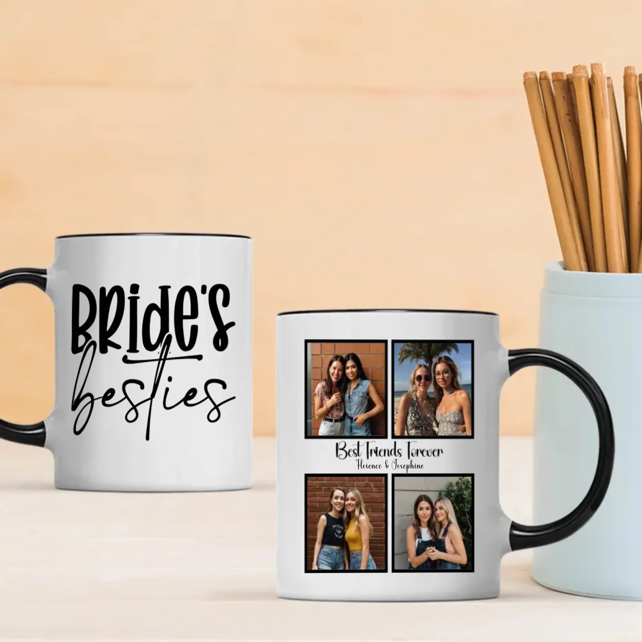 Bride’s Bestie Cup – Custom Photo Print Mug Design – 89Prints
