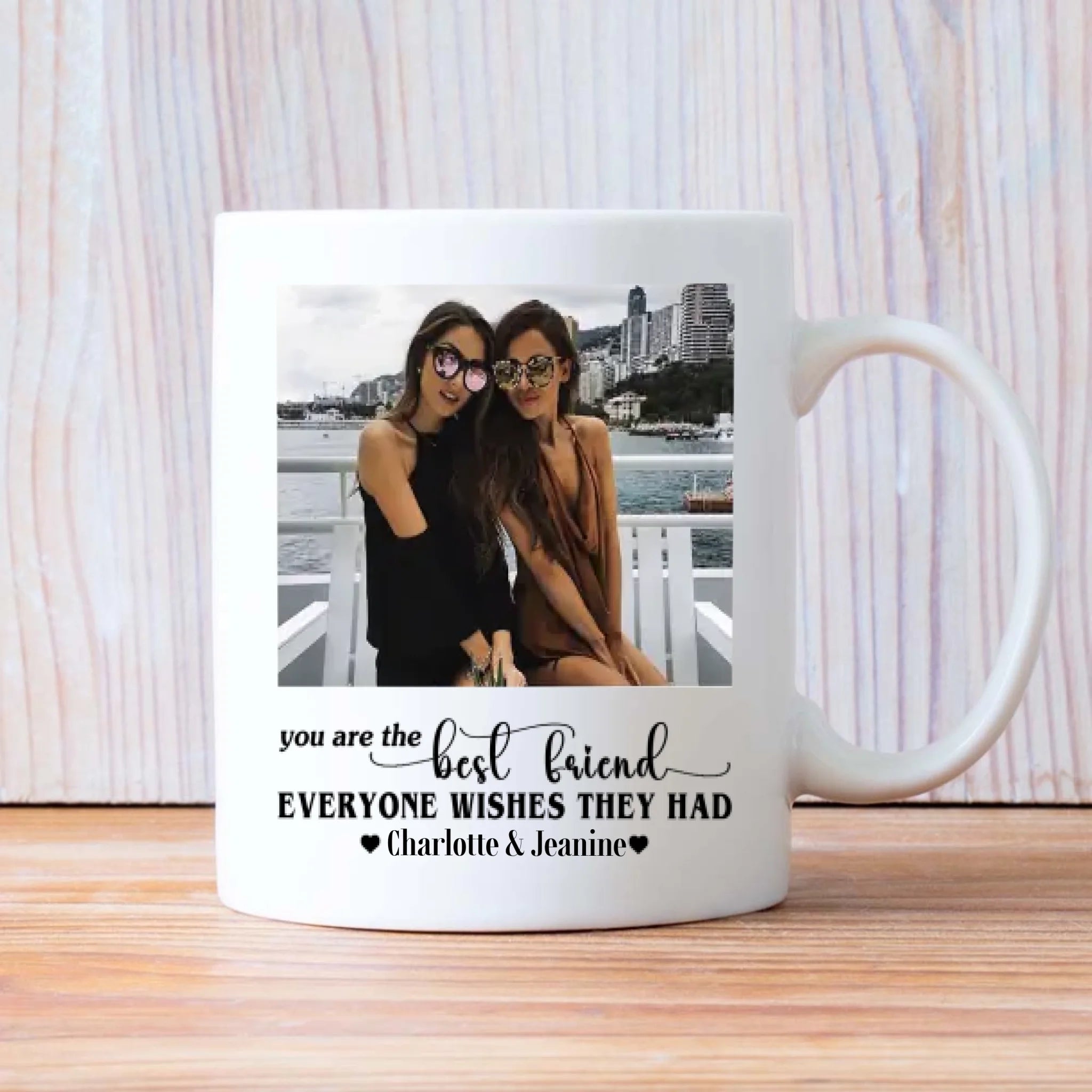 Bestie Forever Mug – Personalised Custom Cup – 89Prints