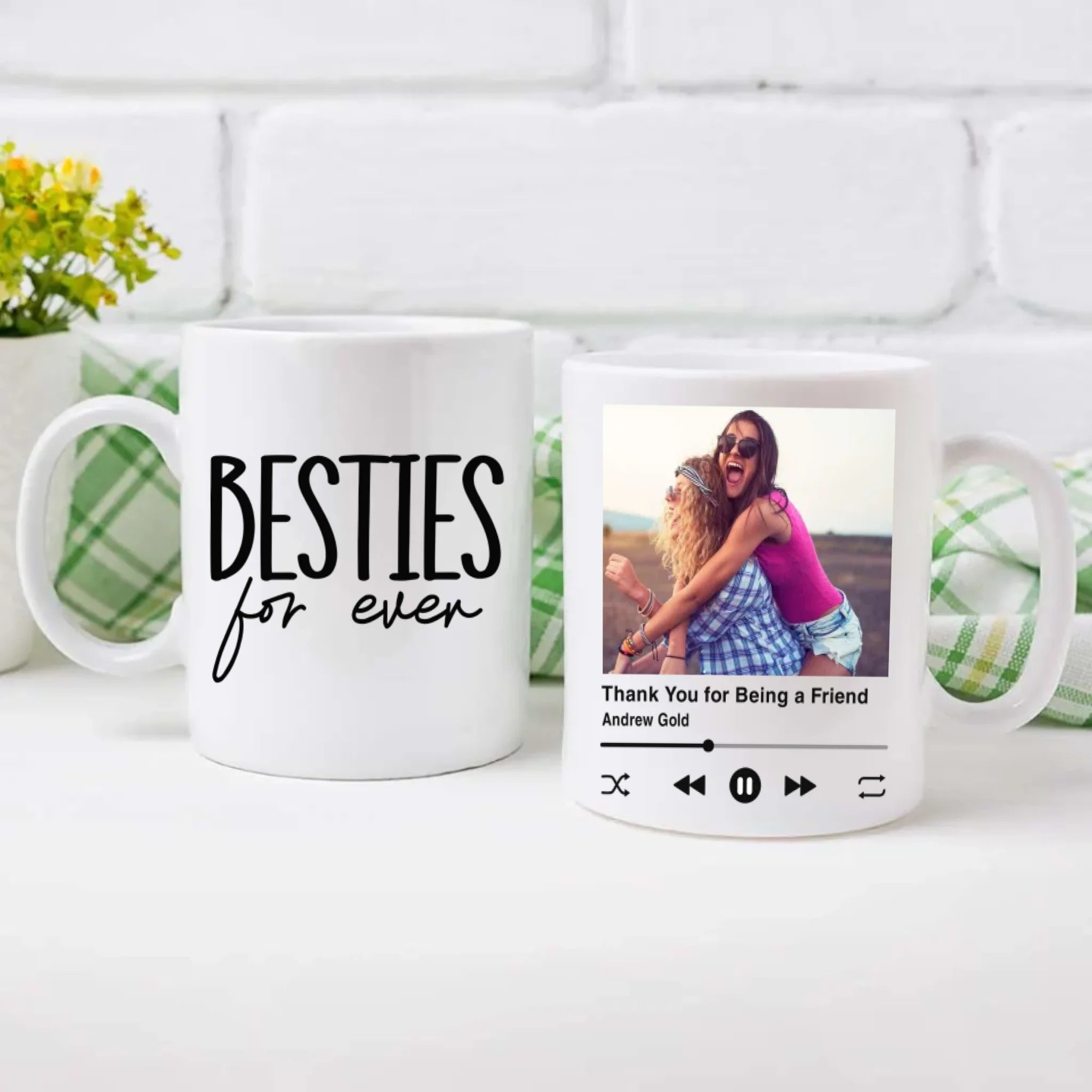 Personalised Mug Design – Thank You For Being A Friend Mug – 89Prints
