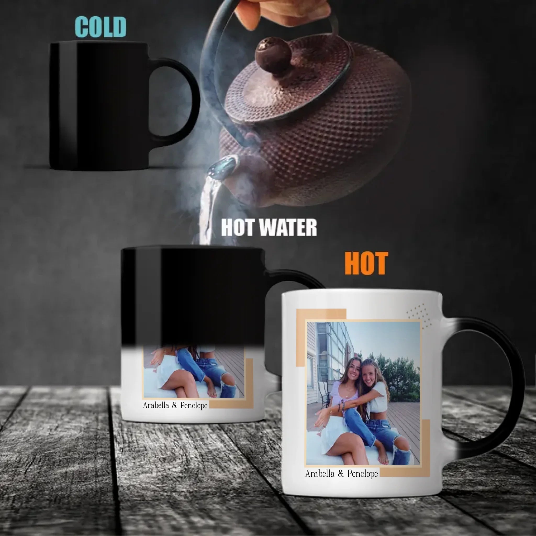 Personalised Mug Design – Besties Forever Friendship – 89Prints