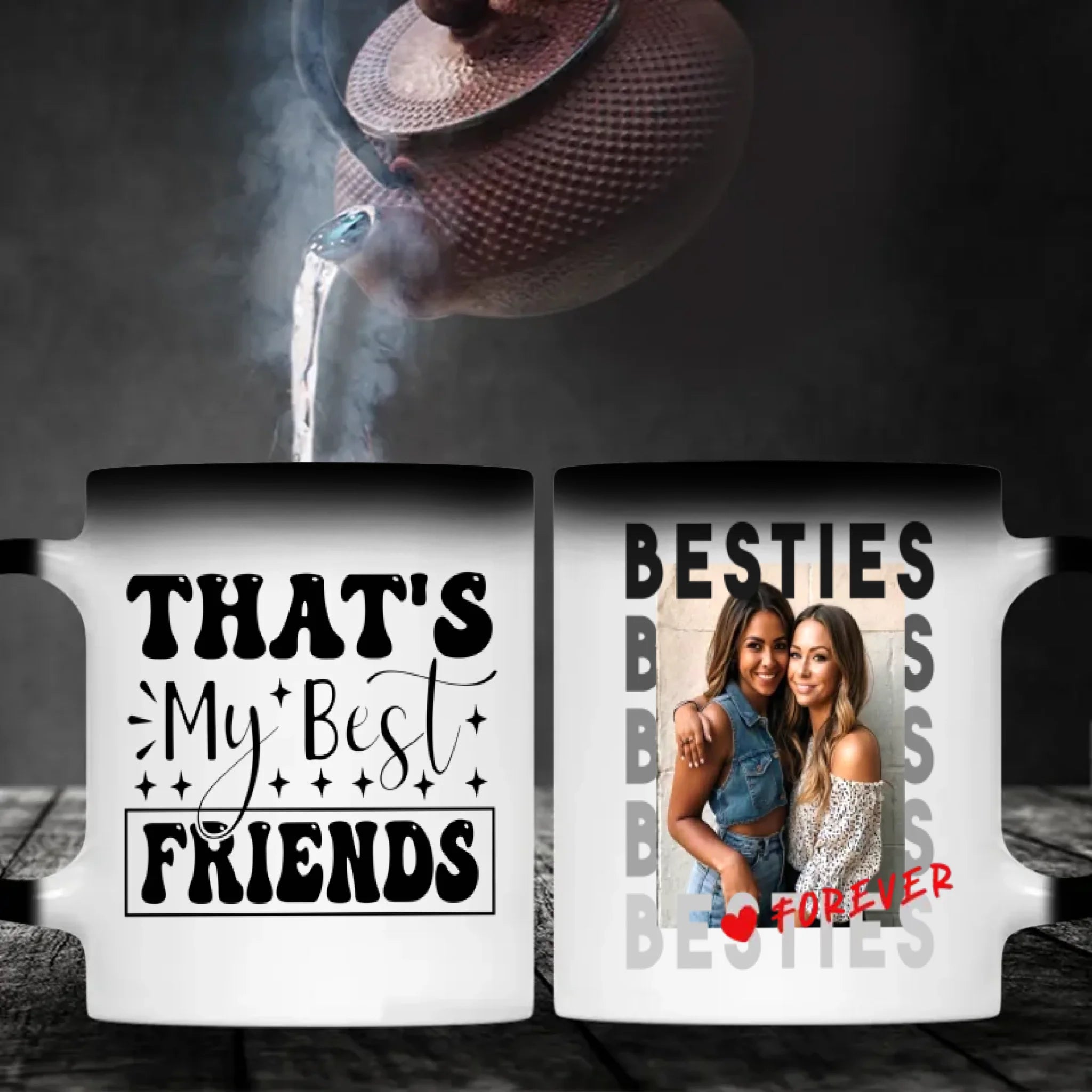 Custom Magic Bestie Mug – Friendship Gift with a Twist - 89Prints