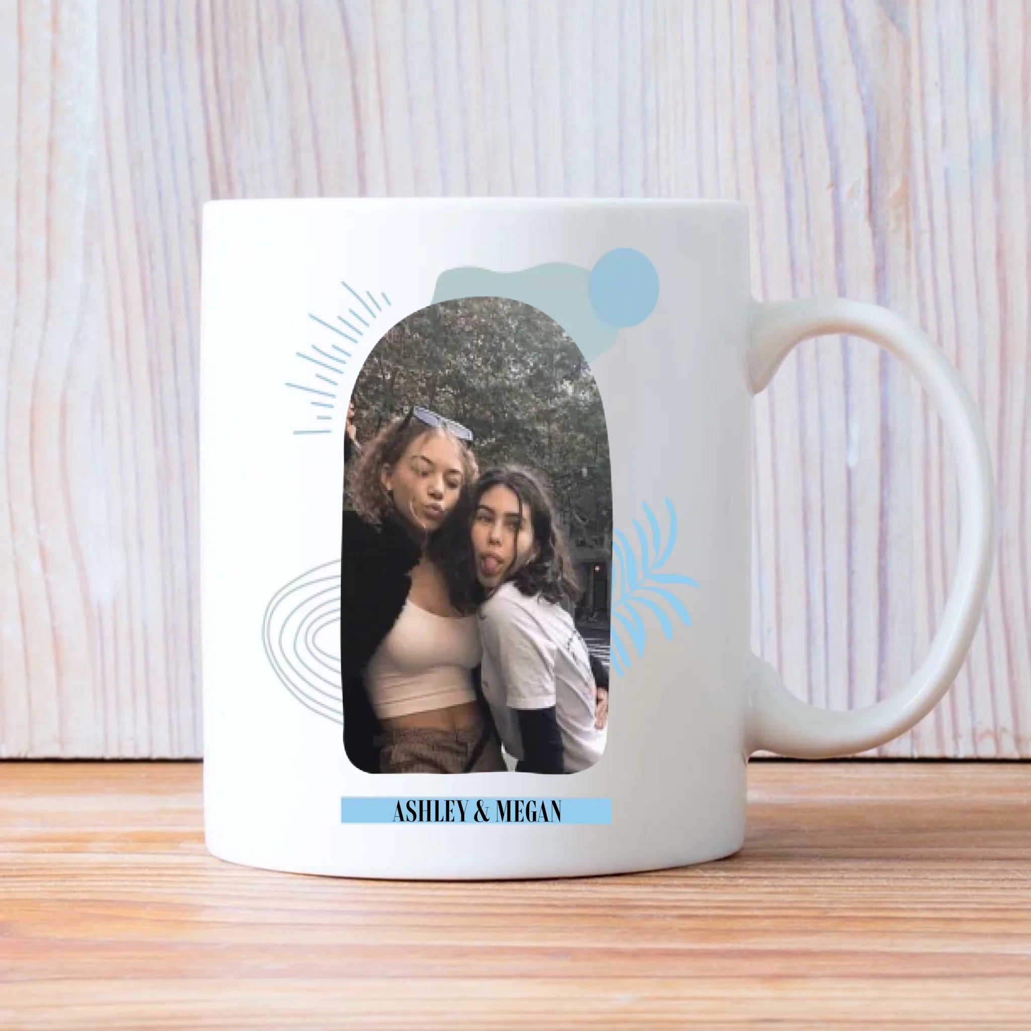 Endless Friendship – Personalized Bestie Mug - 89Prints