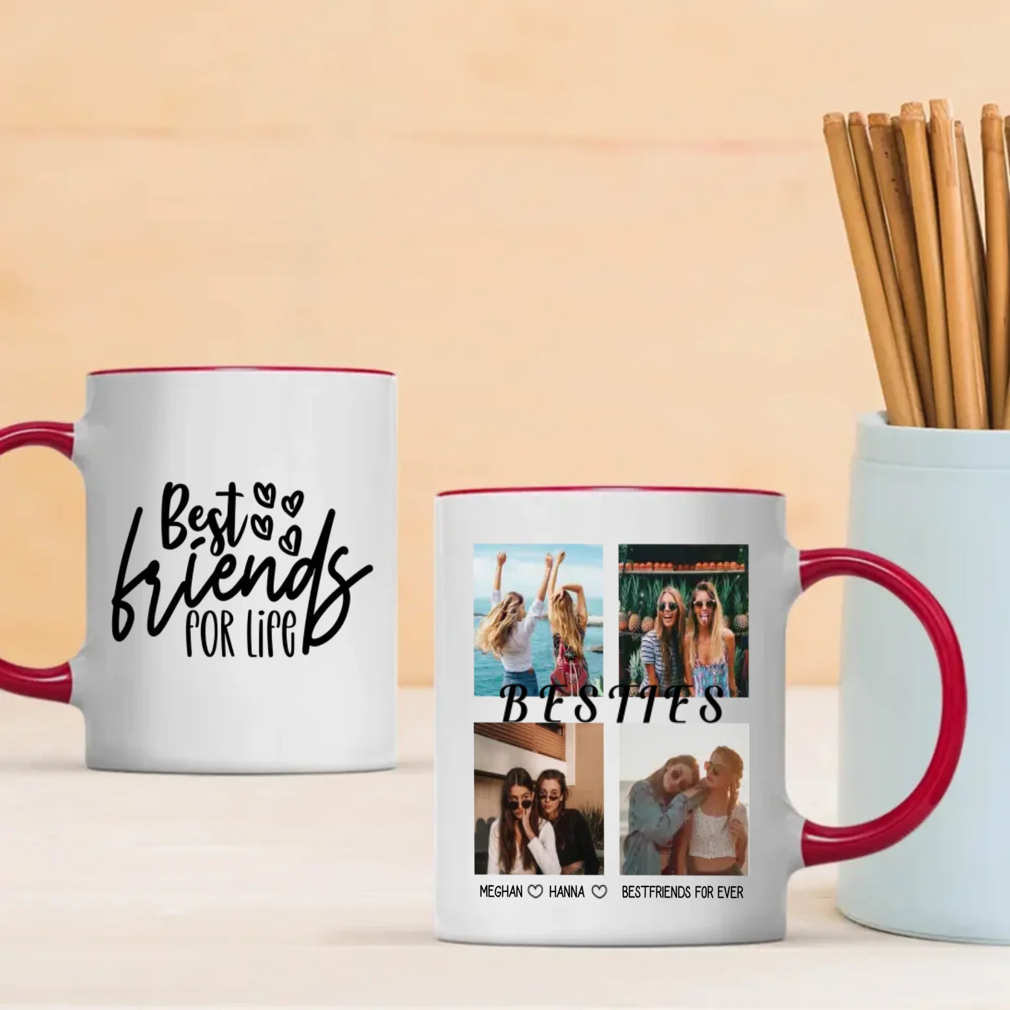 Personalized Best Friend Mug – For Your Best Friend for Life - 89Prints