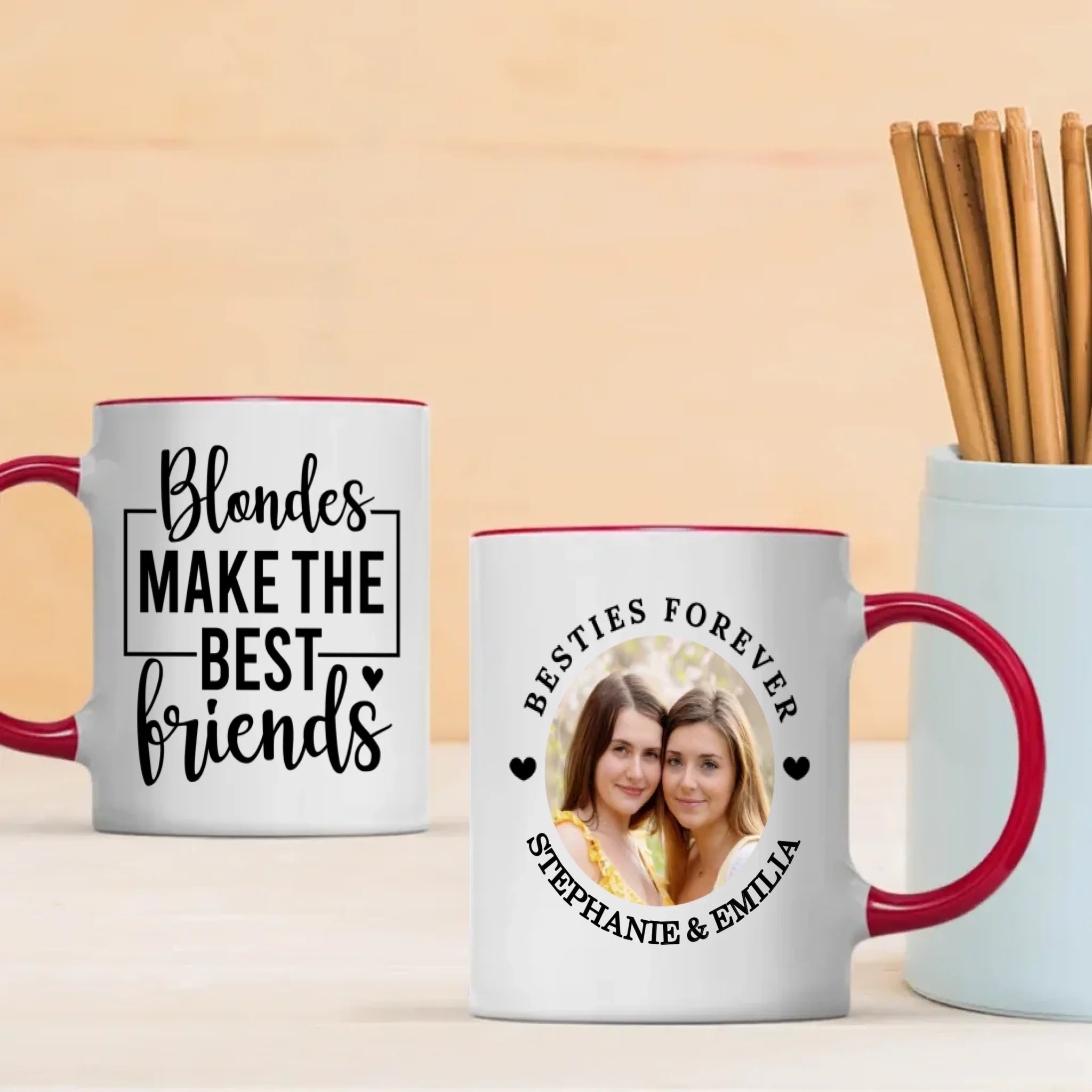 Custom Best Friends Mug – Friendship That Lasts a Lifetime - 89Prints