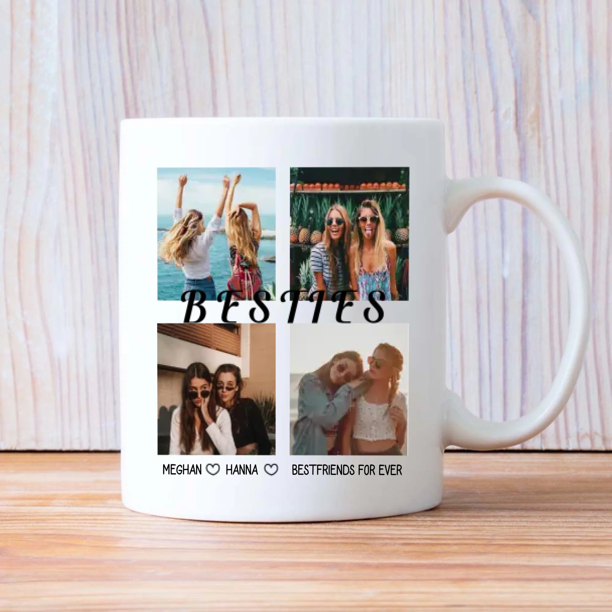 Personalized Best Friend Mug – For Your Best Friend for Life - 89Prints