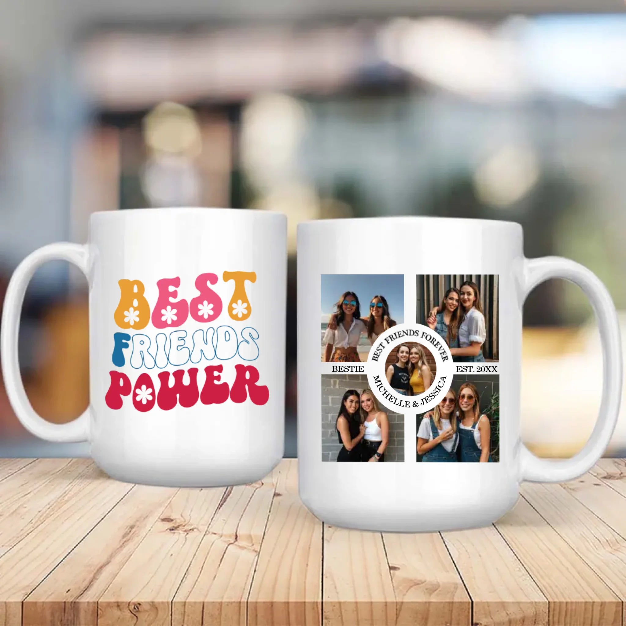 Personalized Mug Gift – Celebrate the Power of Best Friends - 89Prints