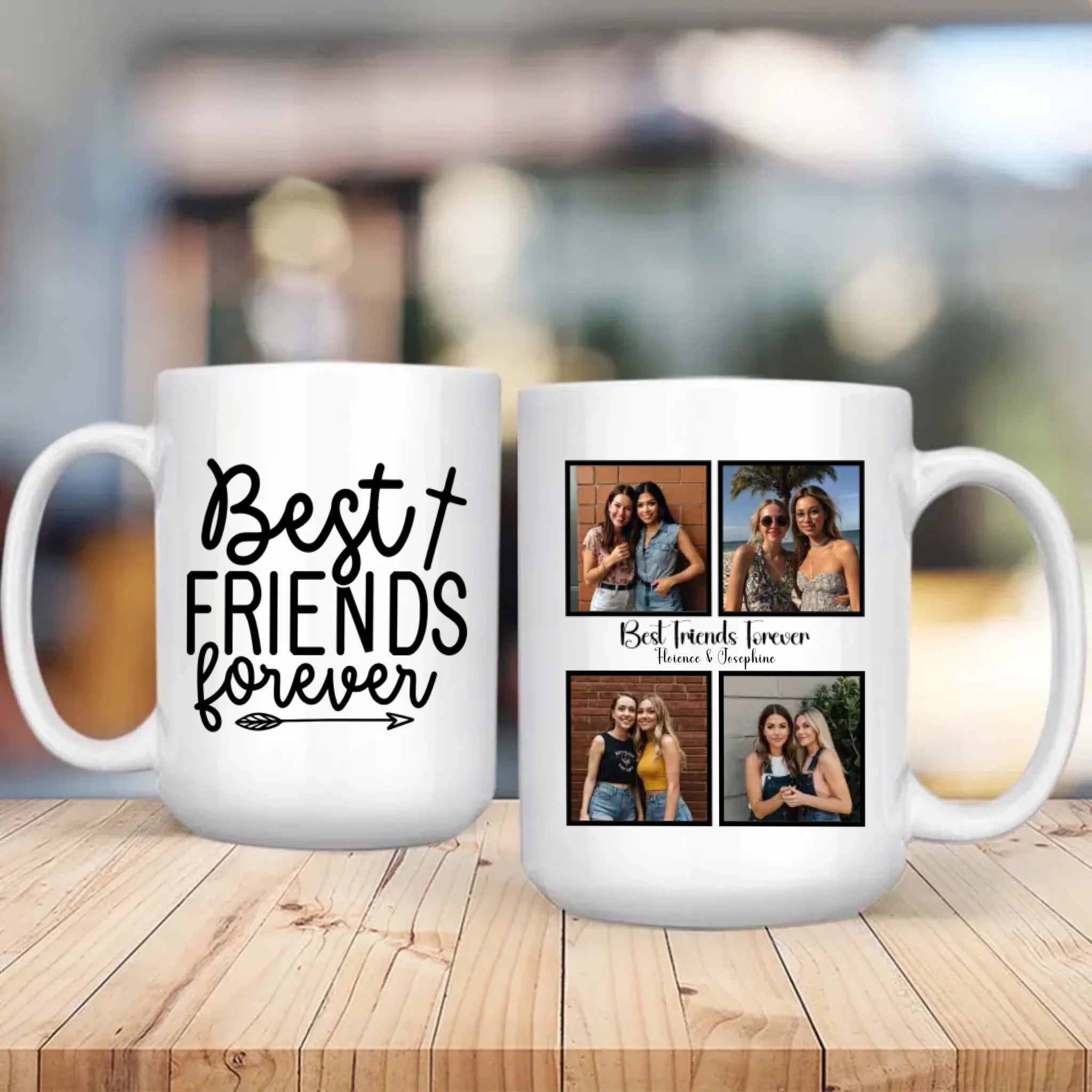 Personalized Keepsake Mug – Cherishing My Best Friend Forever - 89Prints
