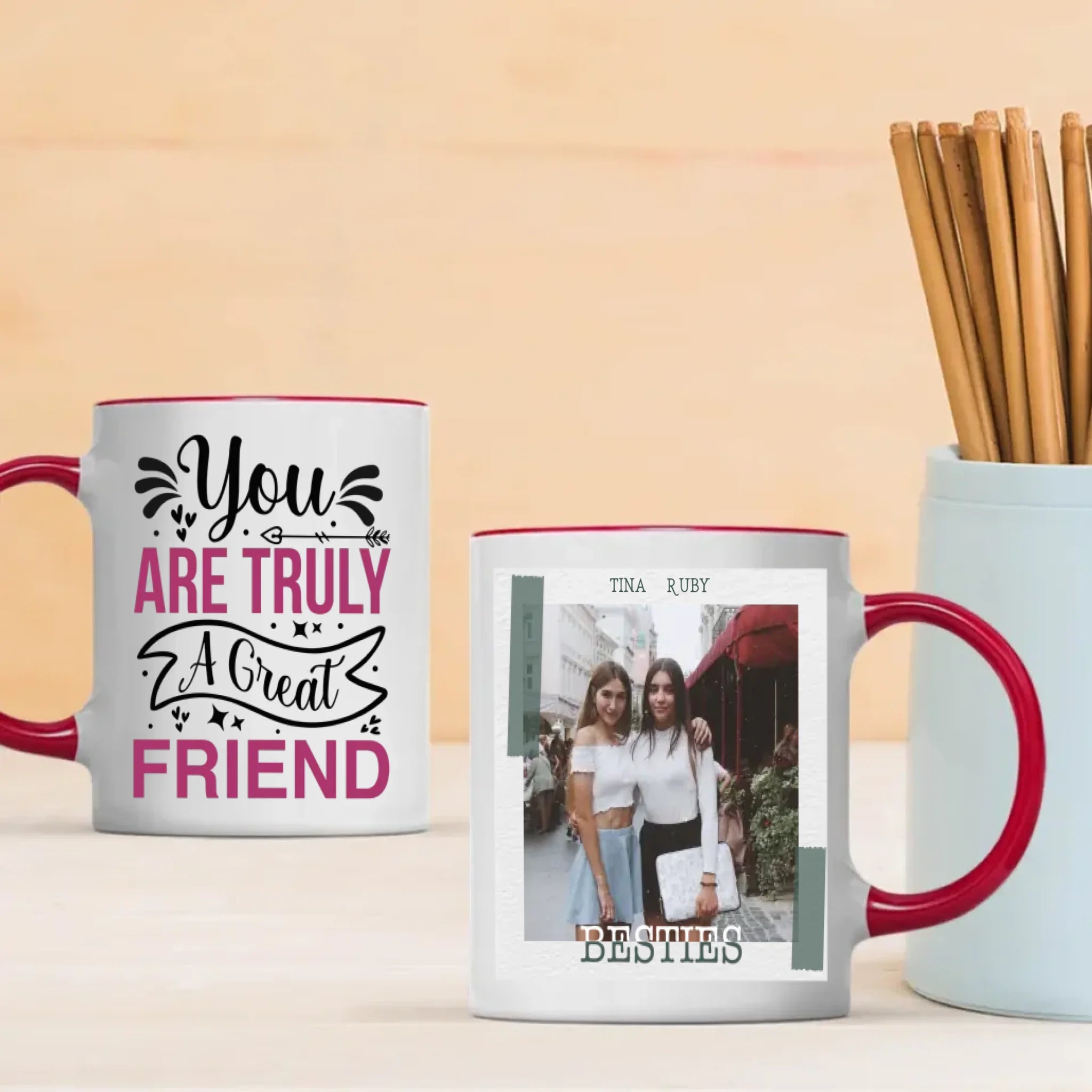 You Are Truly A Great Friend Mug – Classic Bestie Gift - 89Prints