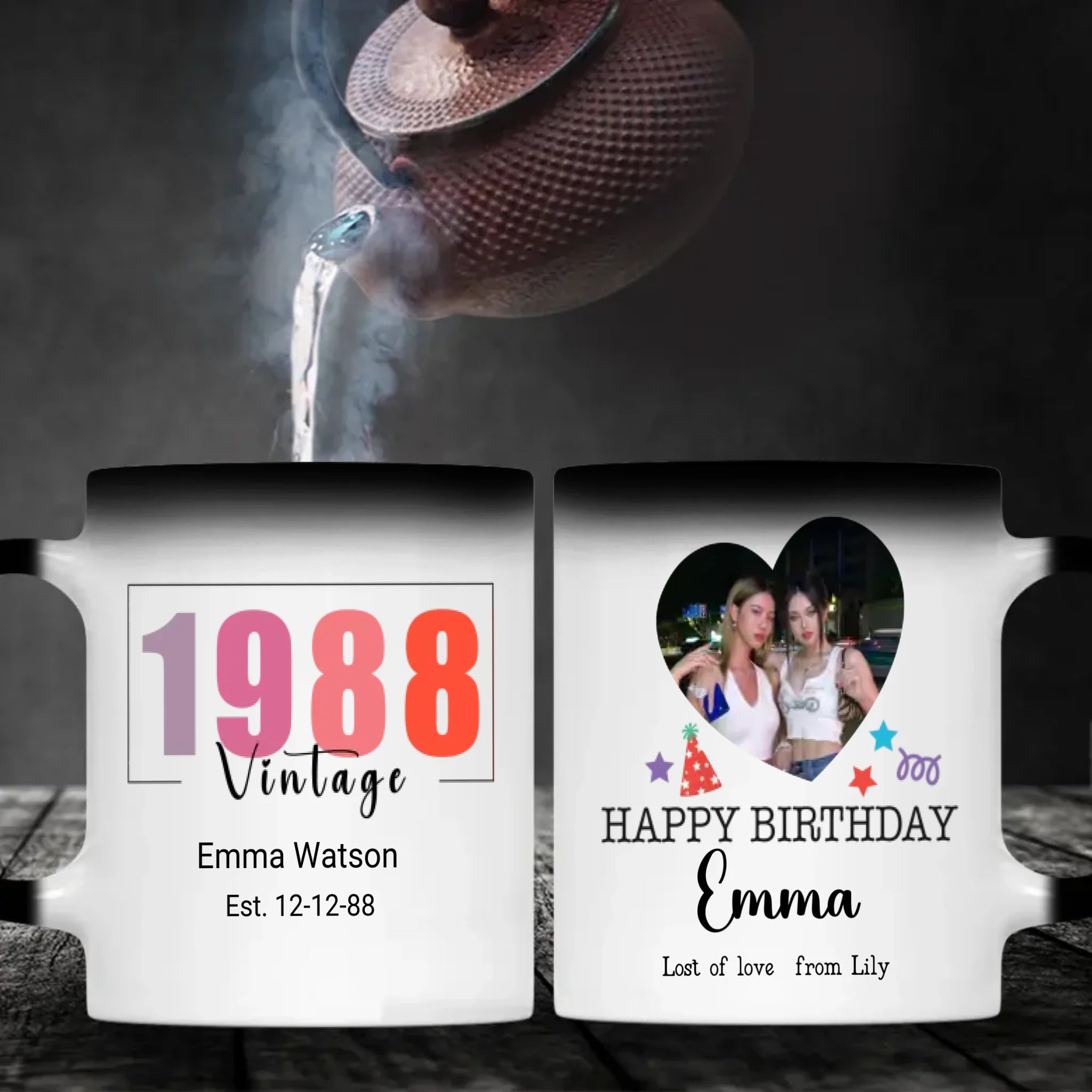 Retro Mug Since 1988 – Classic Birthday Edition – 89Prints
