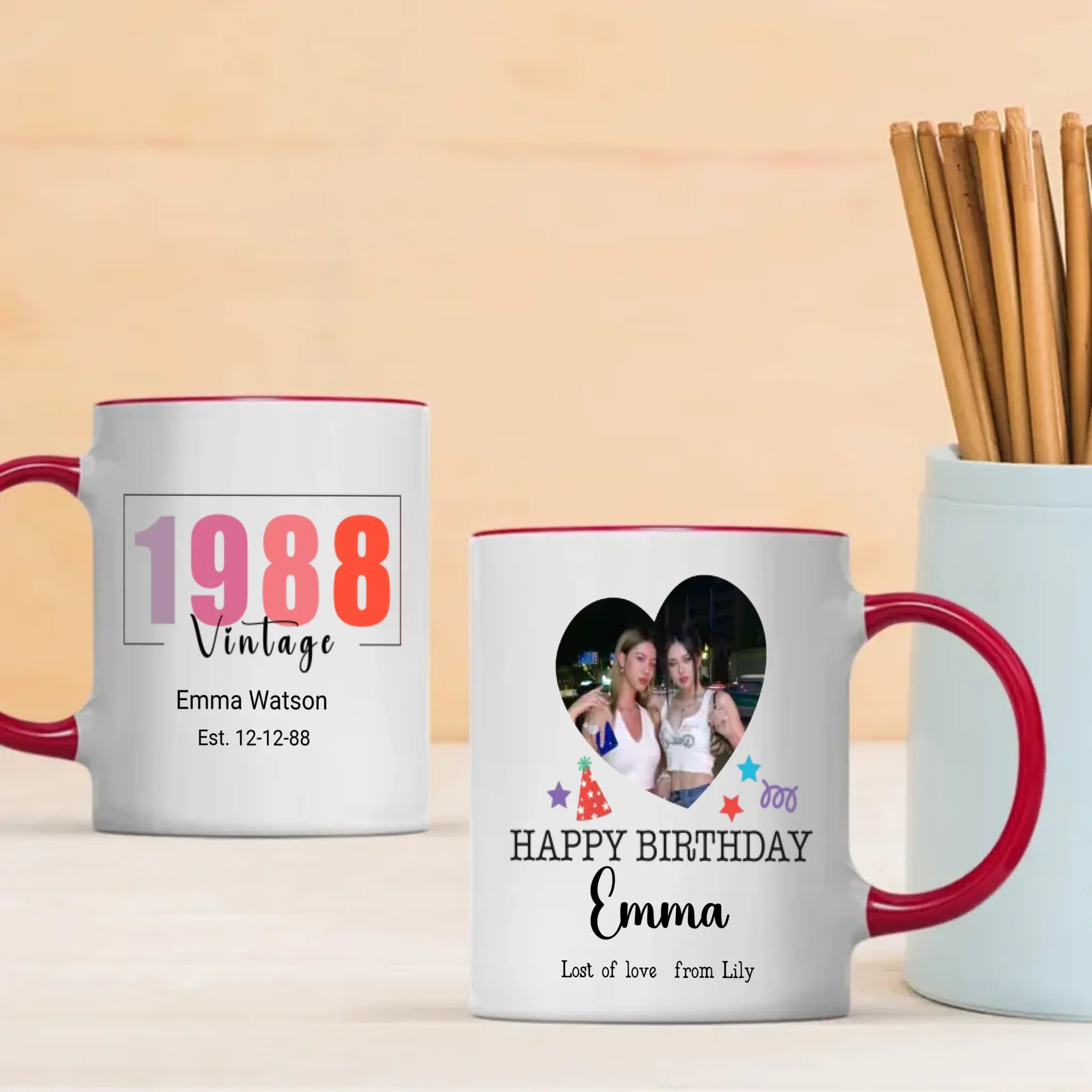 Retro Mug Since 1988 – Classic Birthday Edition – 89Prints