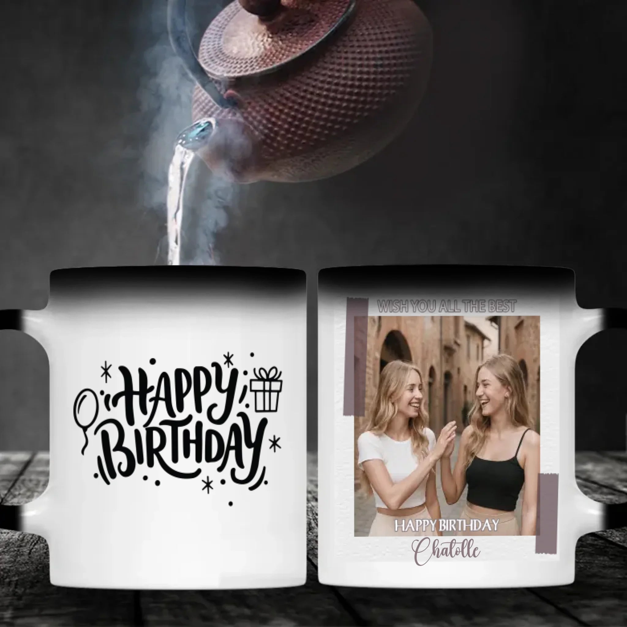 Custom Birthday Mug – Wishing You All the Best – Gift Cup – 89Prints