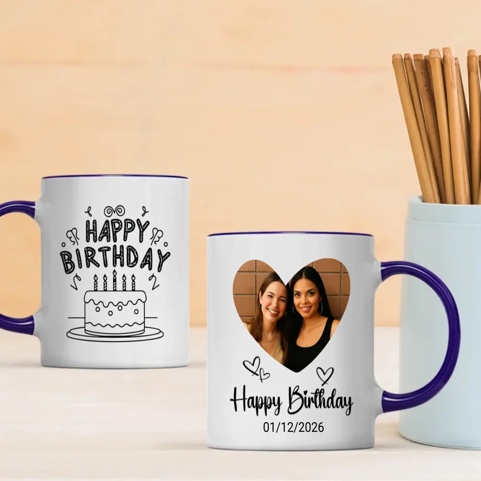 Sister Birthday Mug – Sweet Surprise Personalized Gift – 89Prints