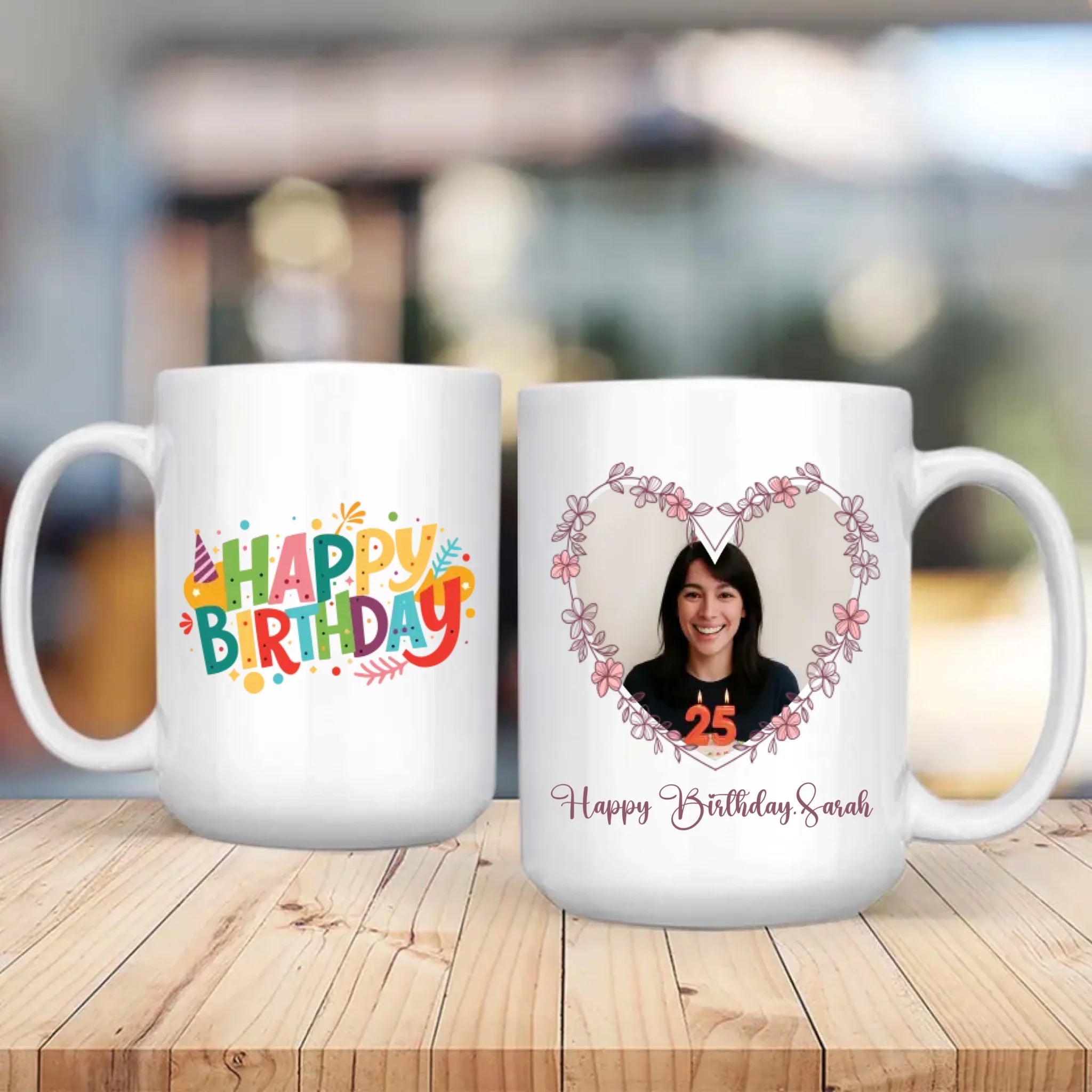 Happy Birthday Mug Gift – Personalized Style – 89Prints