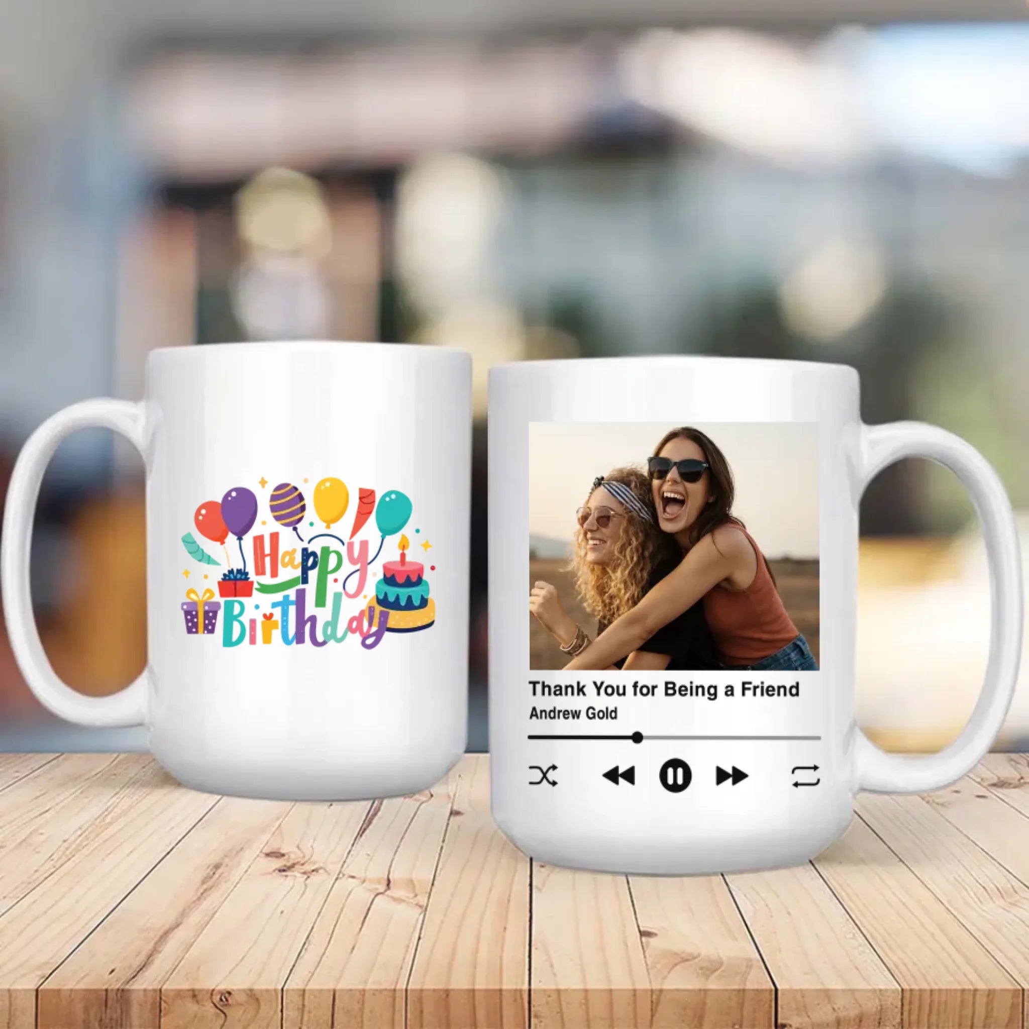 Adorable Personalized Birthday Mug for Friends - 89Prints