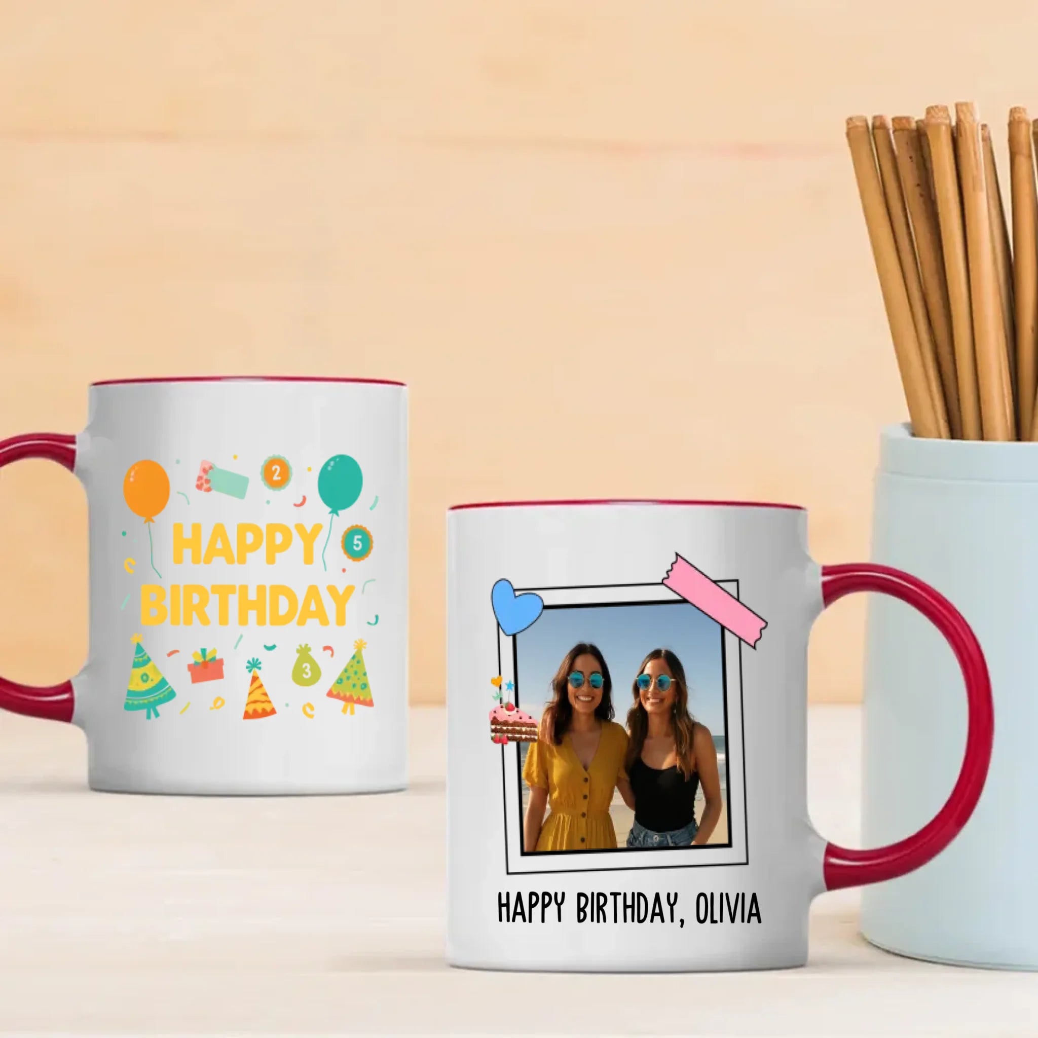 Lovely Personalized Birthday Mug Gift – Heartfelt Custom Keepsake for Loved Ones – 89Prints