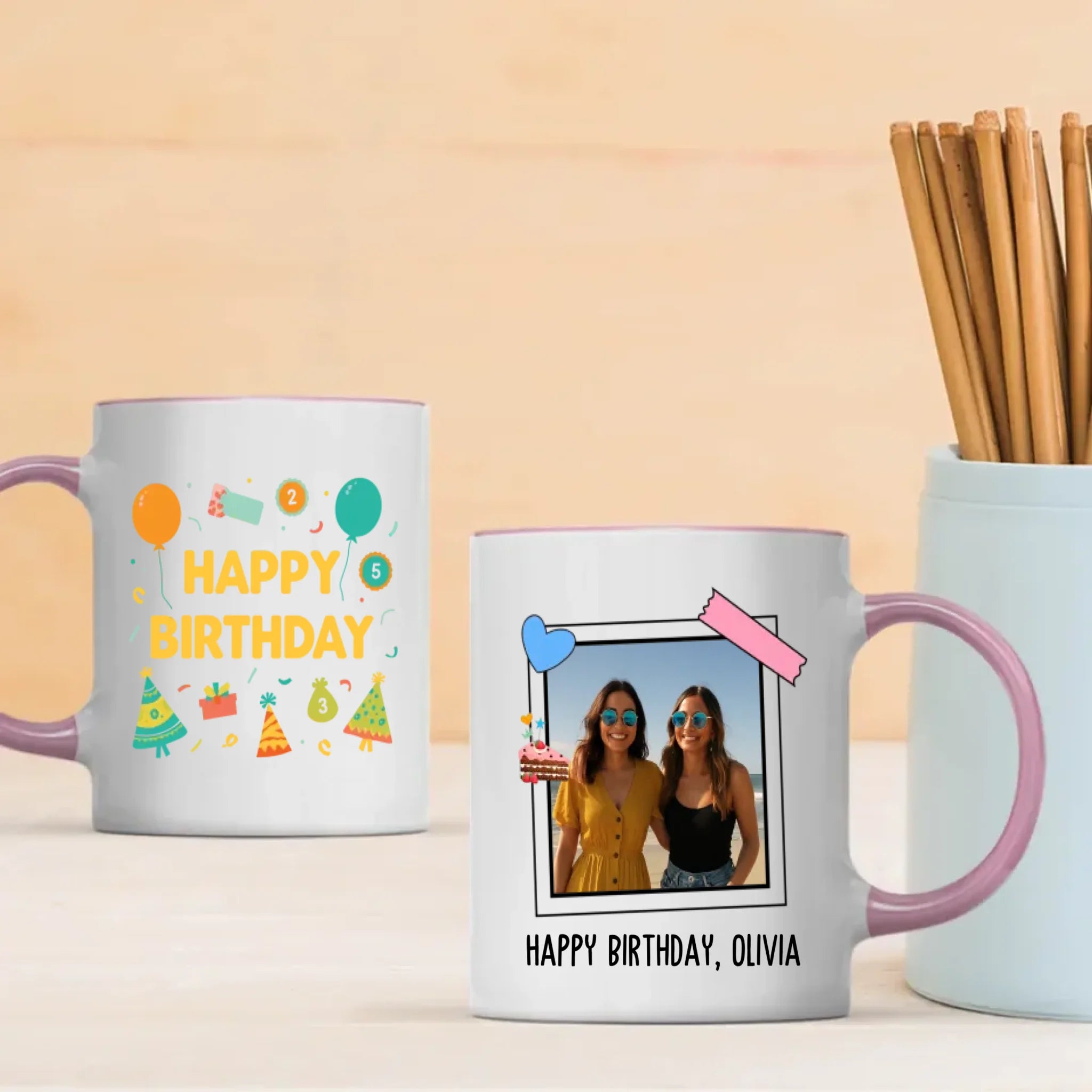 Lovely Personalized Birthday Mug Gift – Heartfelt Custom Keepsake for Loved Ones – 89Prints