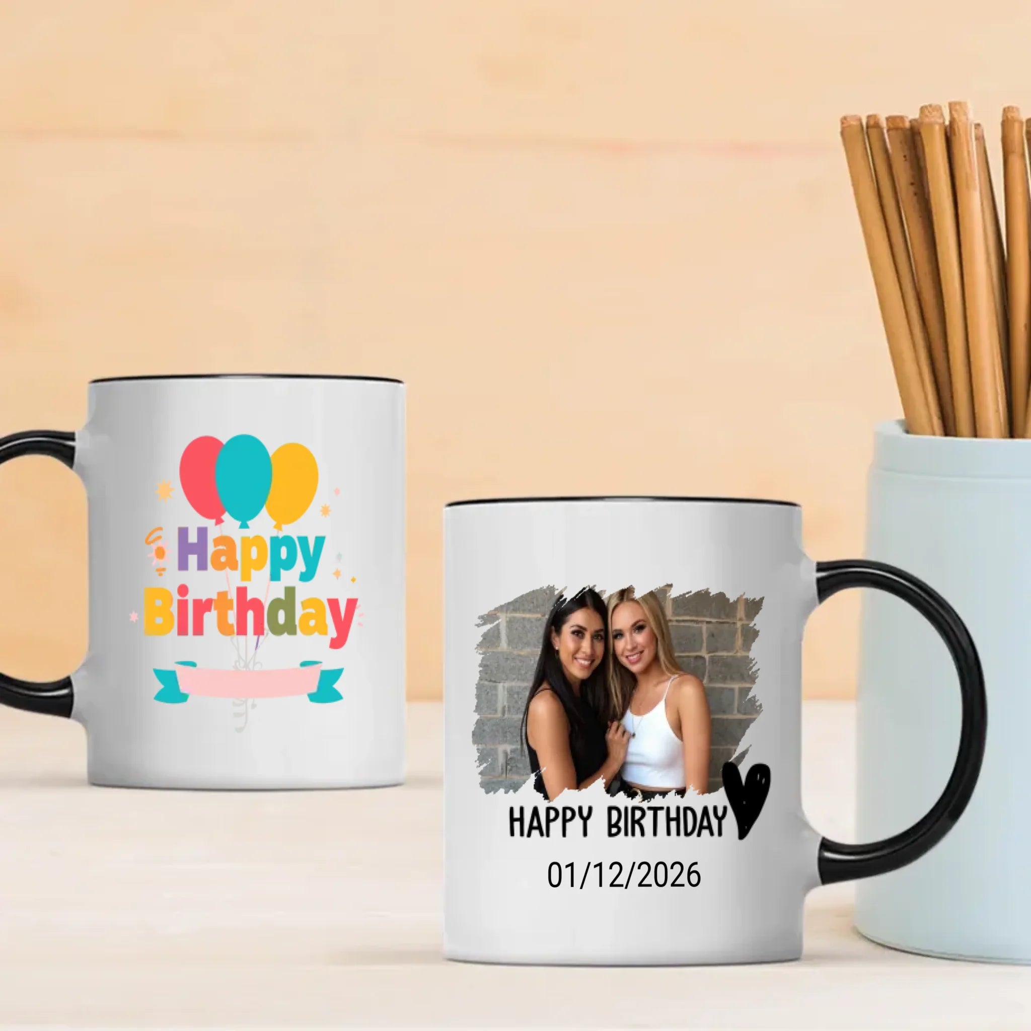 Custom Happy Birthday Mug for Loved Ones - 89Prints