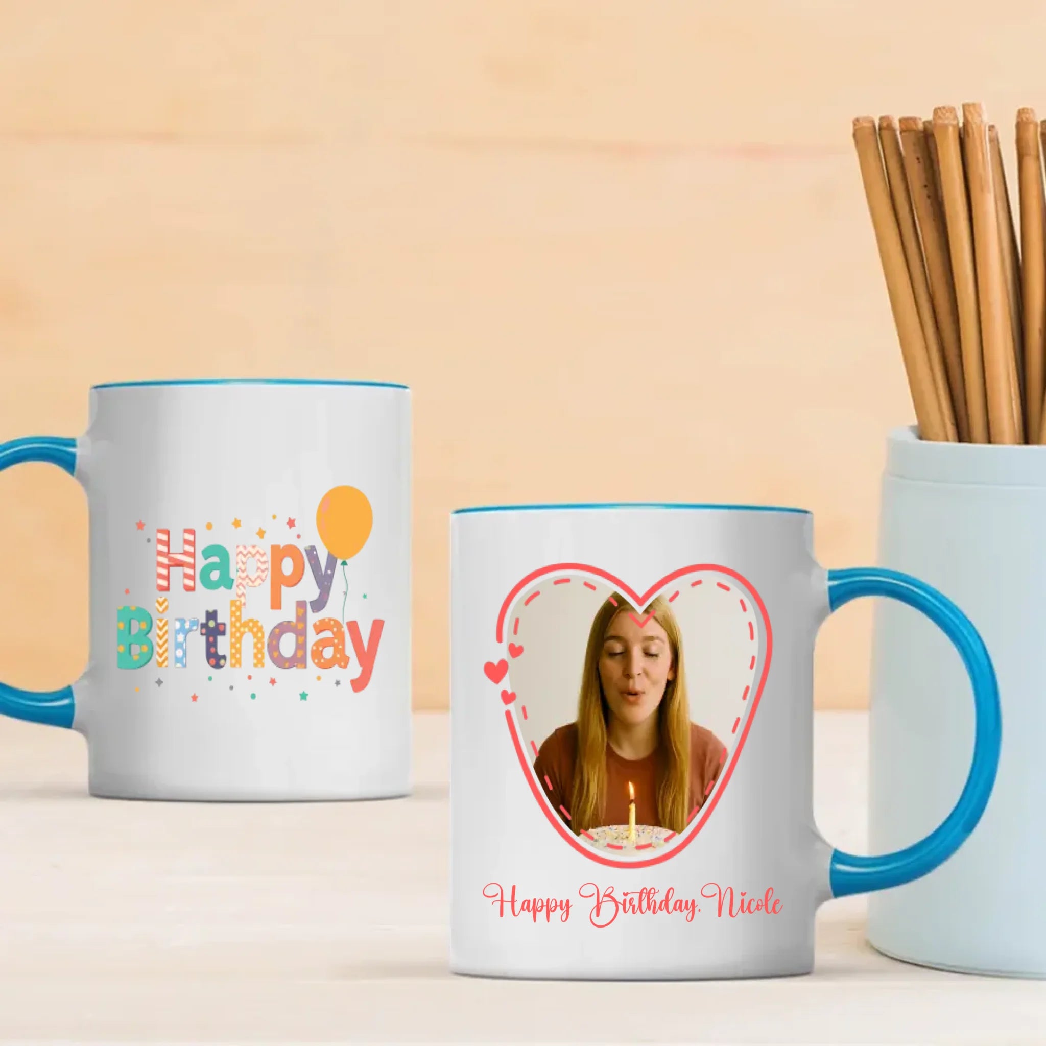 Customized Birthday Mug with Unique Design - 89Prints