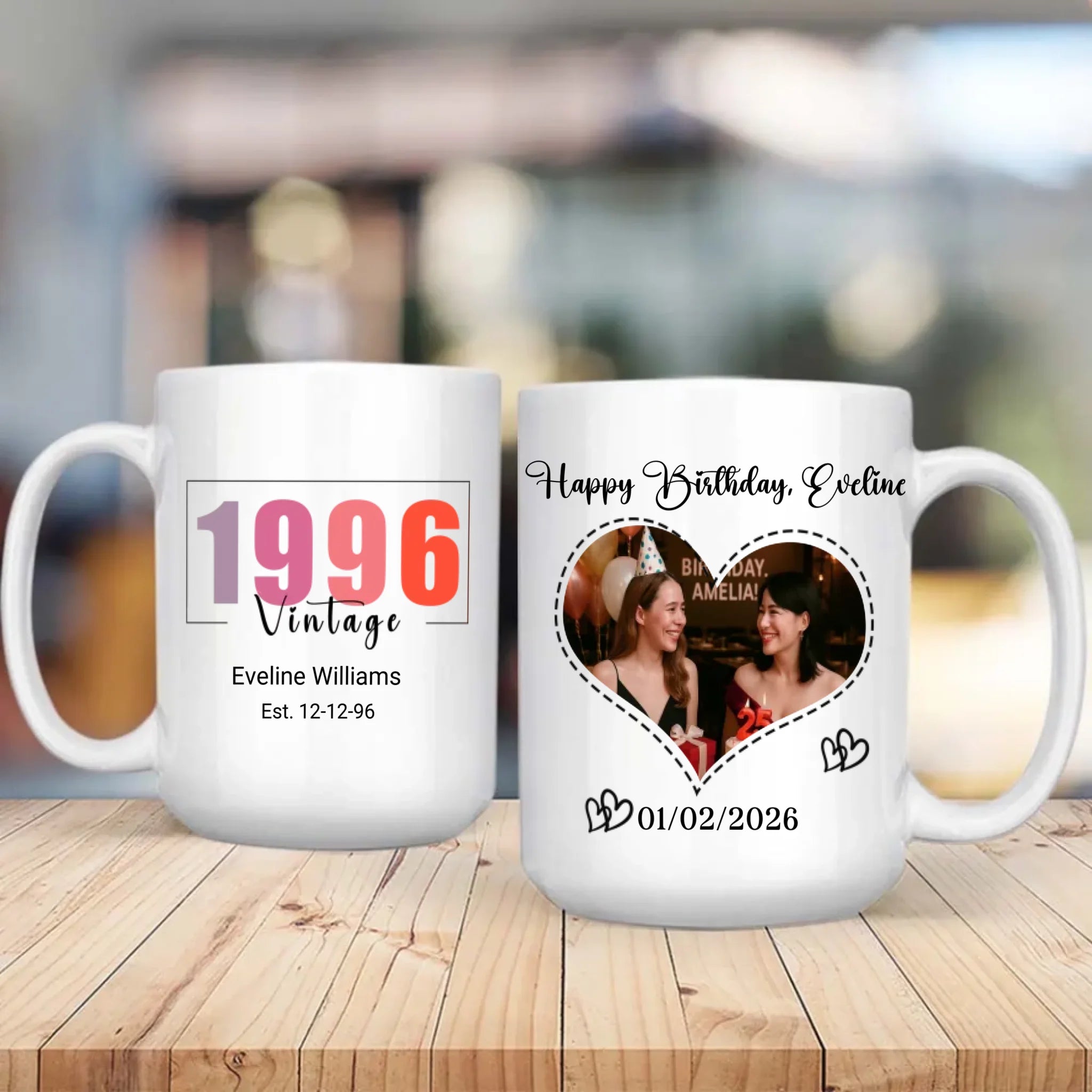 Happy Birthday Mug – Thoughtful Gift for 1996 Born - 89Prints