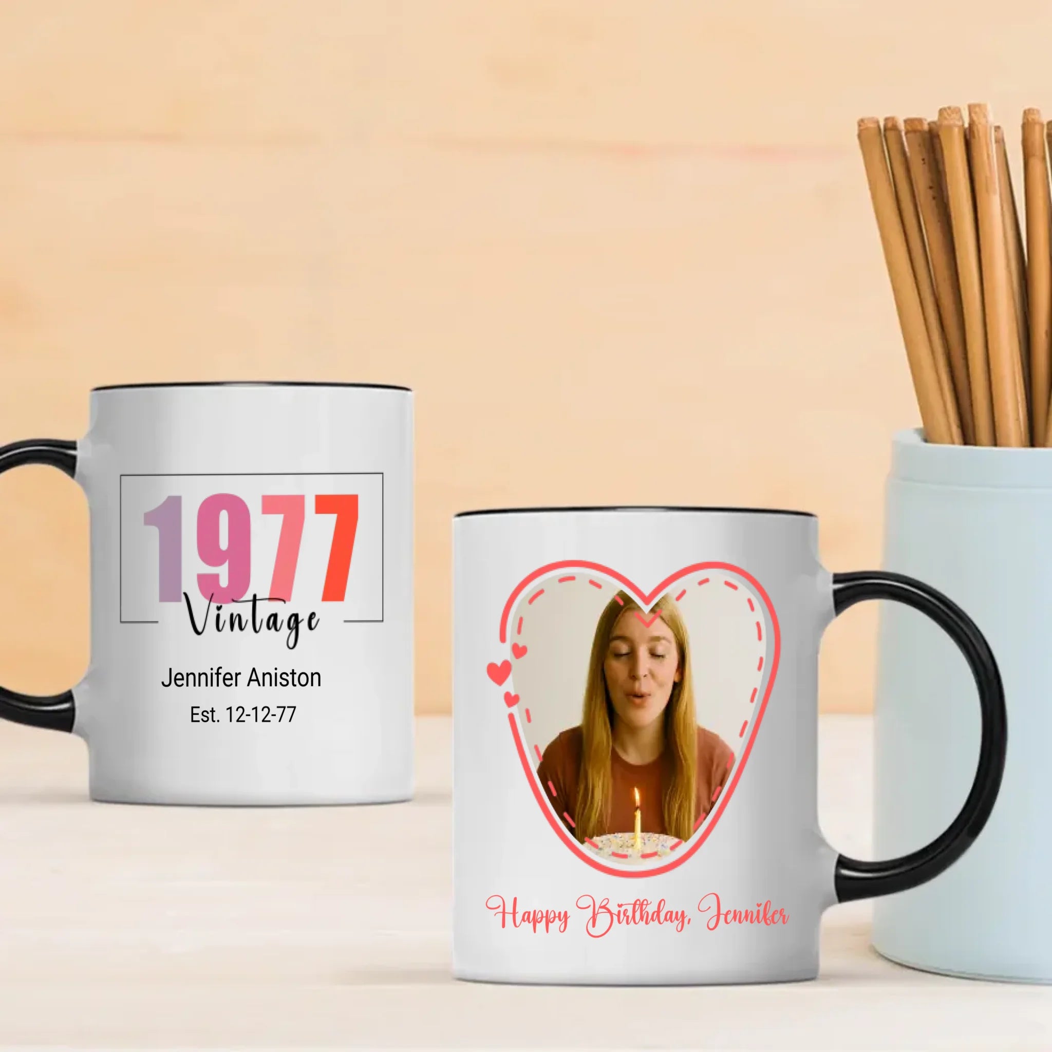 Retro 1977 Mug – Classic Vintage Birthday Gift for Dad – 89Prints