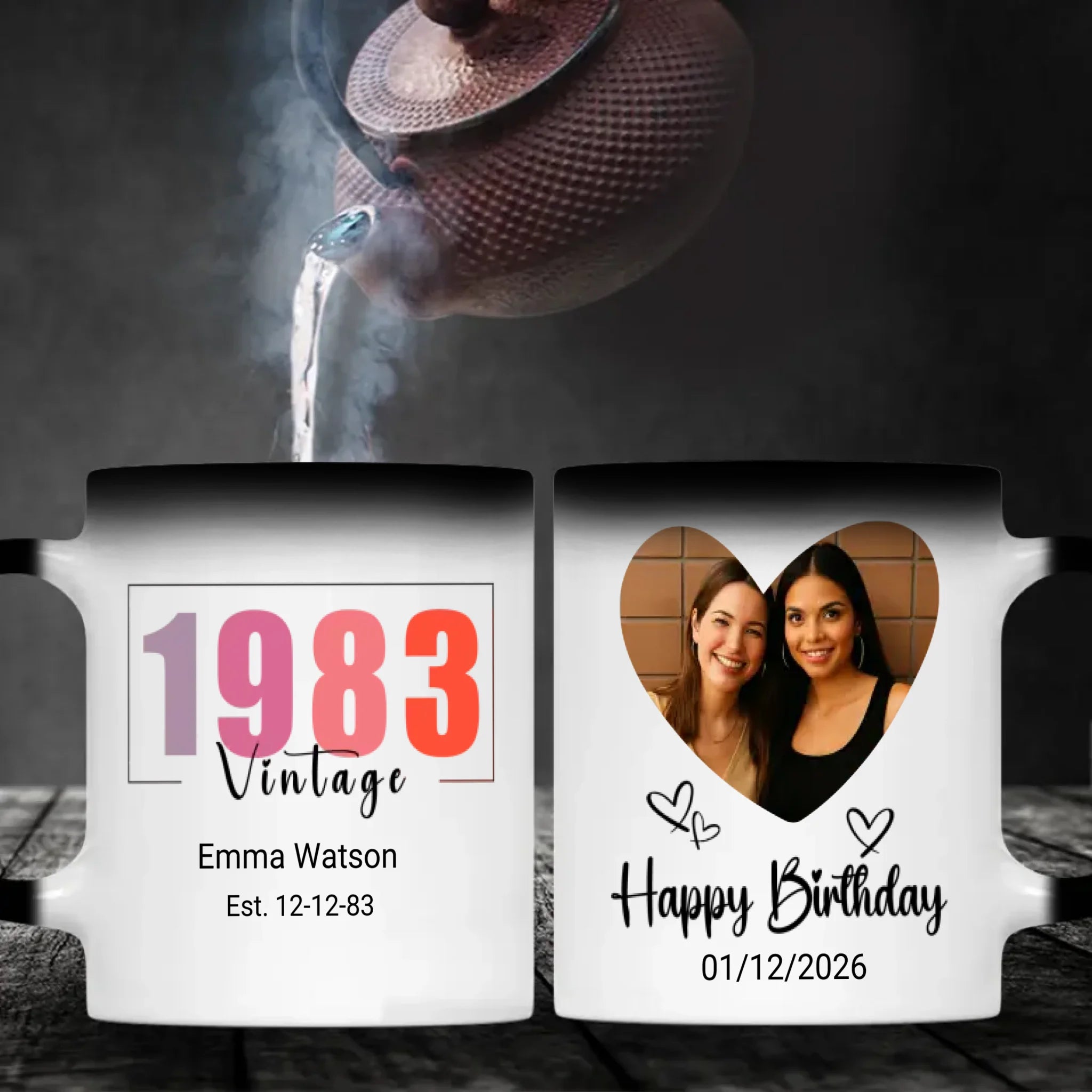 1983 Themed Birthday Mug – Classic Gift for Dad – 89Prints