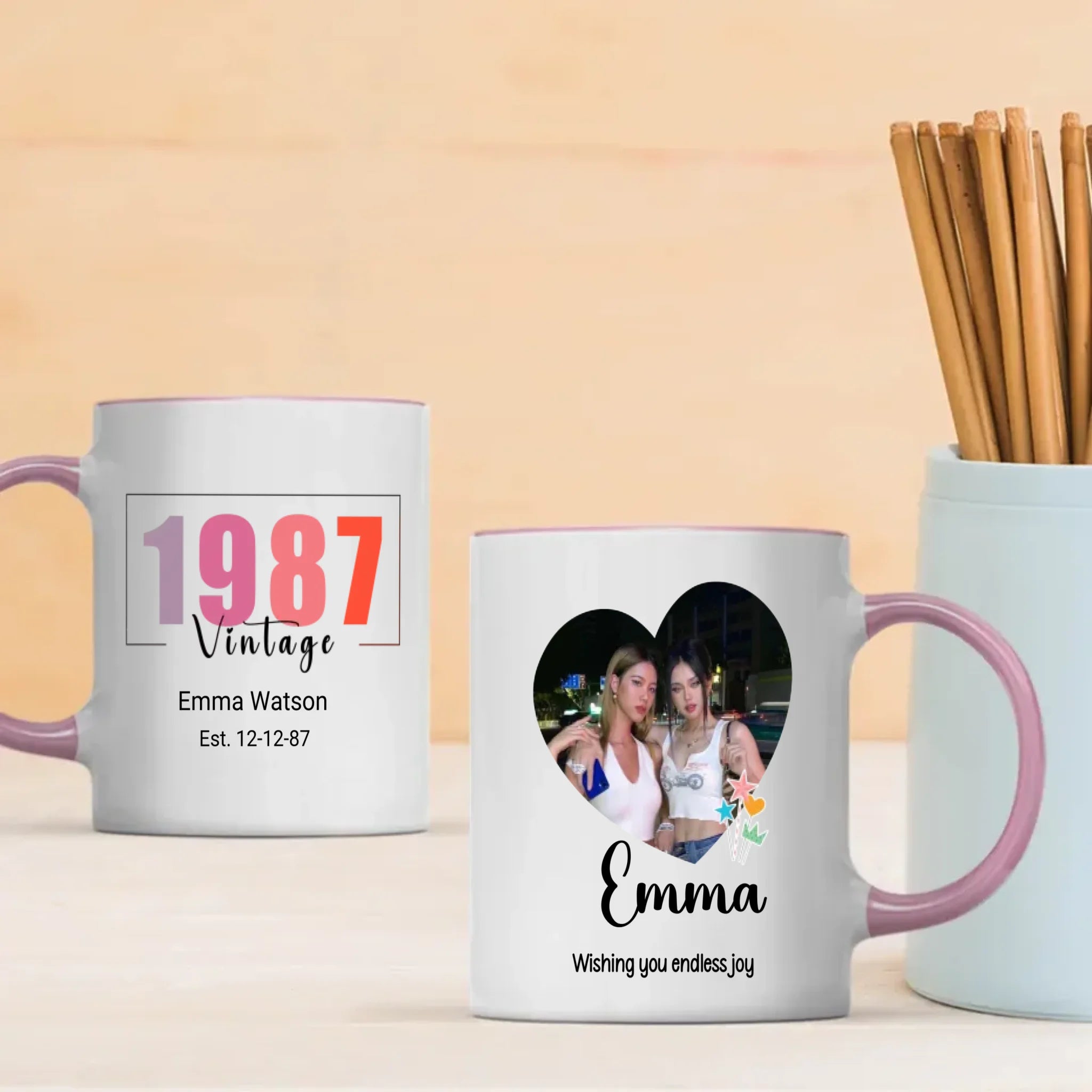 Born in 1987 Mug – Unique Birthday Keepsake – 89Prints