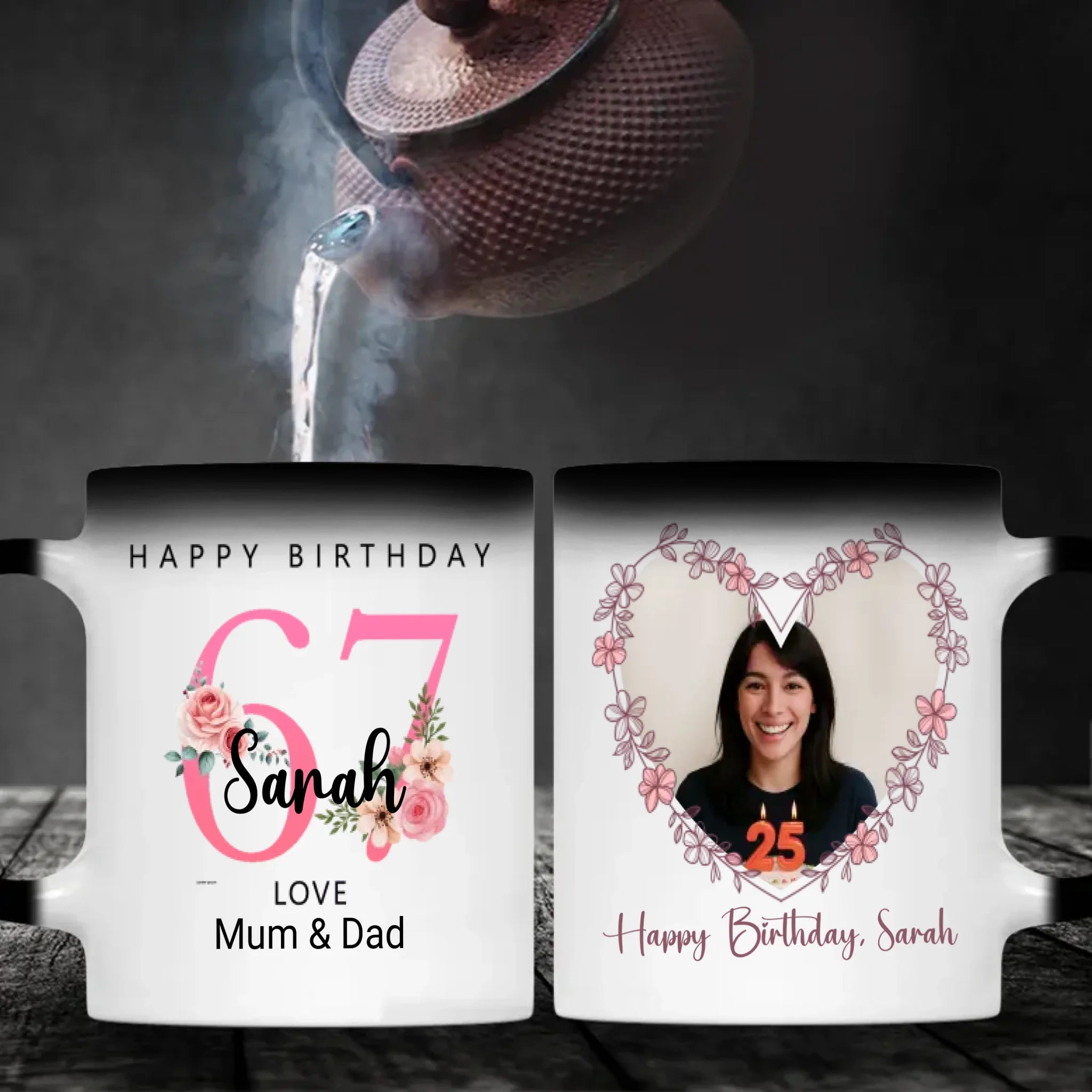 67th & Joyful – A Personalized Birthday Mug from the Heart - 89Prints