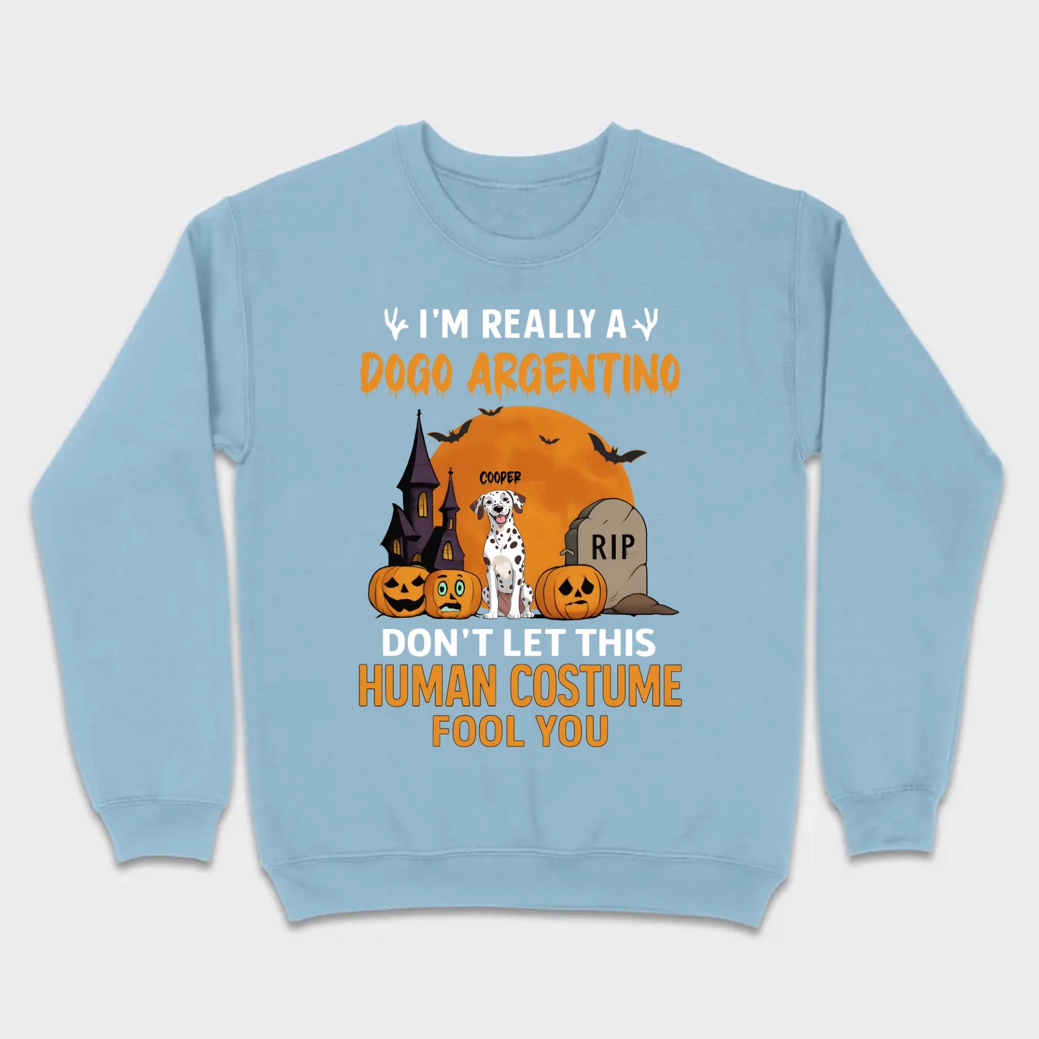 Funny Personalized Dog Halloween Shirt | Custom Spooky Quote Tee - 89Prints