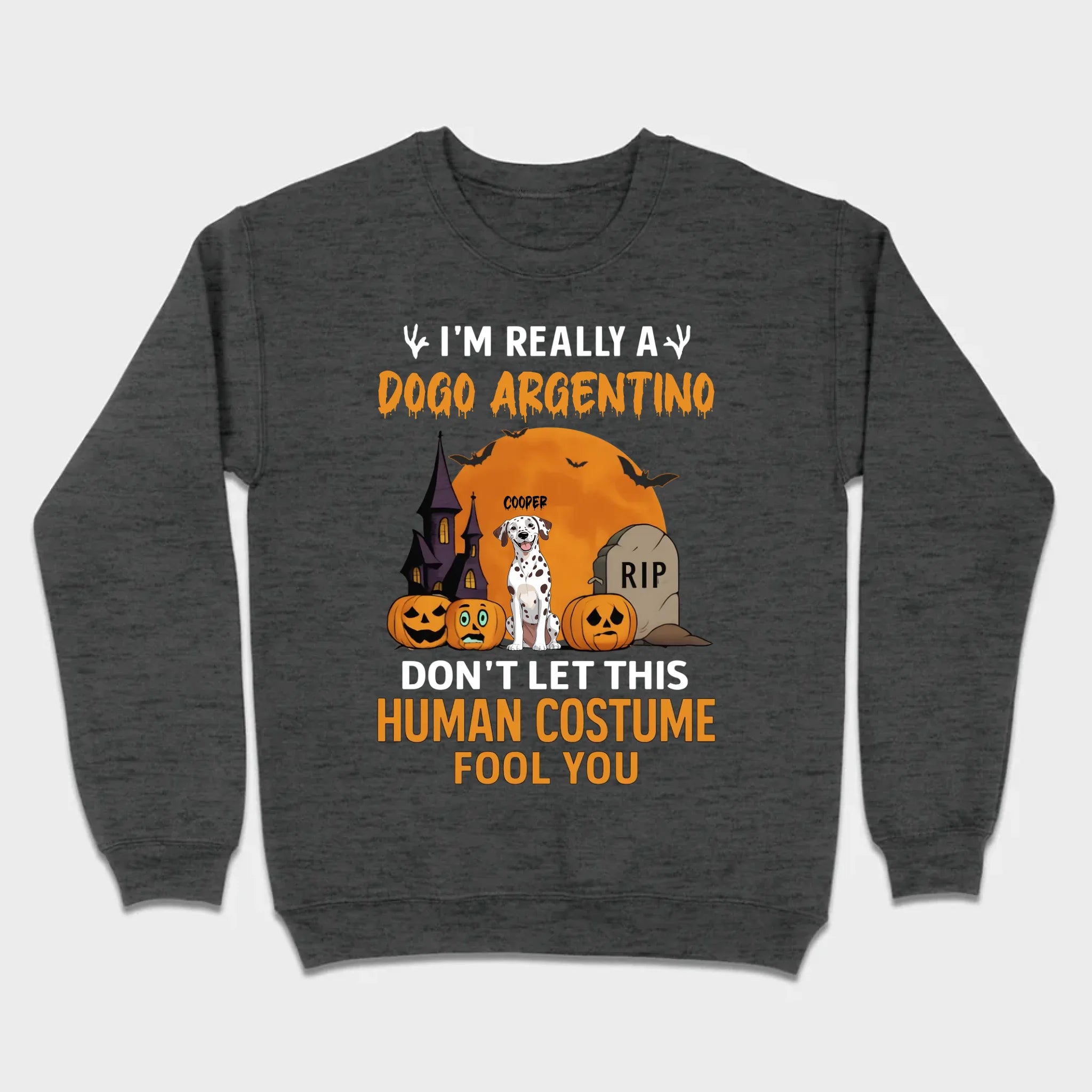 Funny Personalized Dog Halloween Shirt | Custom Spooky Quote Tee - 89Prints