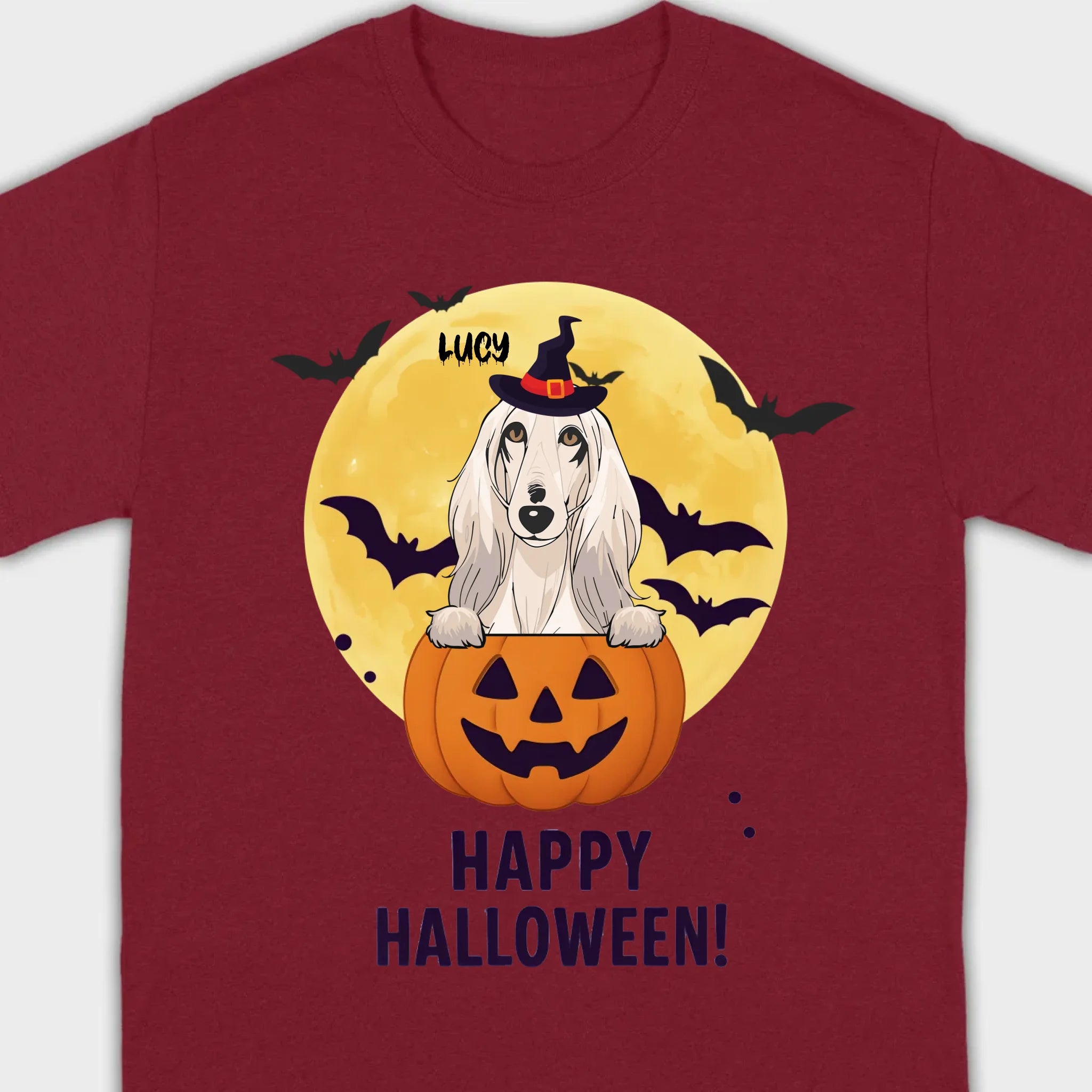 Personalized Happy Halloween Shirt – Custom Dog Lover Tee - 89Prints