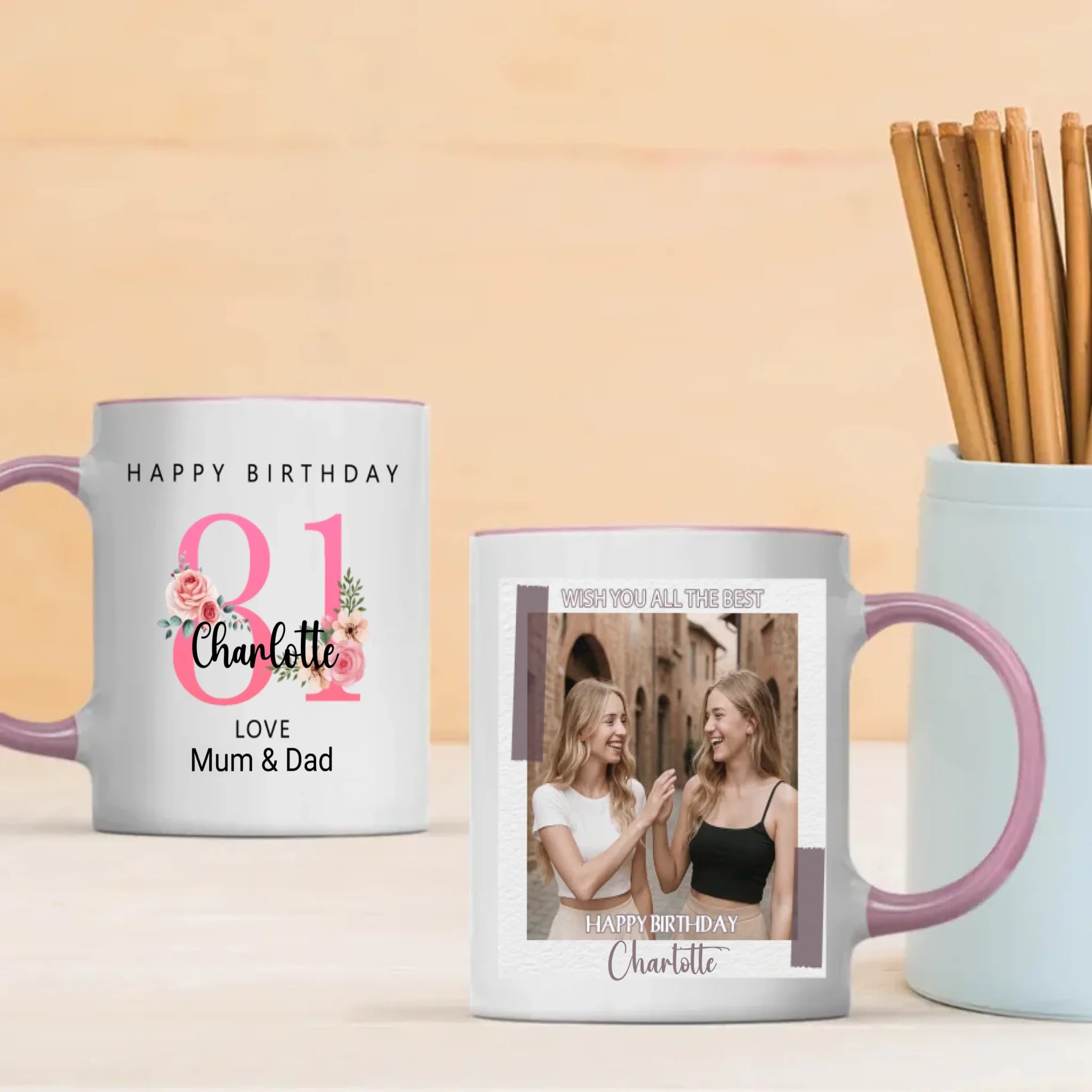 81st Years Loved – Custom Birthday Mug for the Sweetest Soul - 89Prints