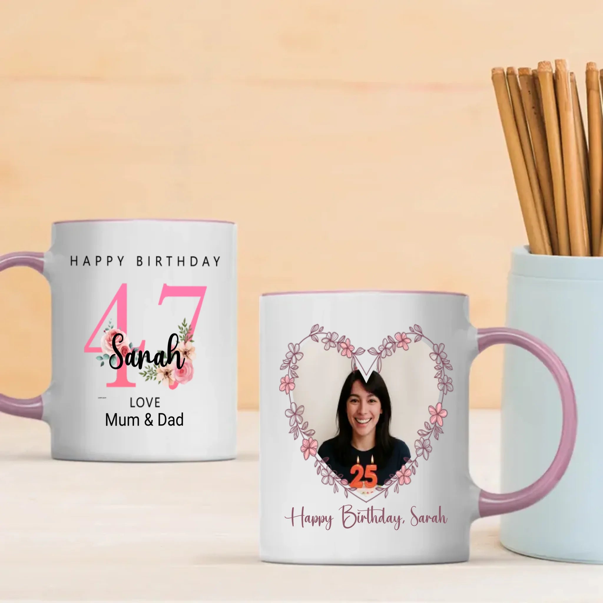 47th& Still Rockin’ – Custom Birthday Mug | 89Prints