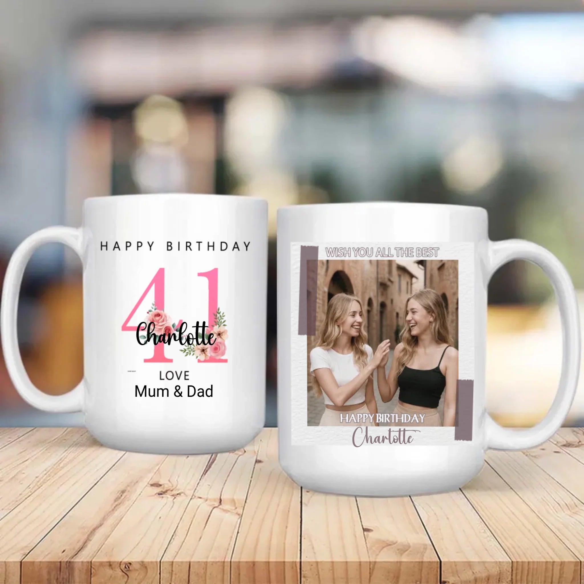 41th & Still Fabulous – Custom Birthday Mug - 89Prints
