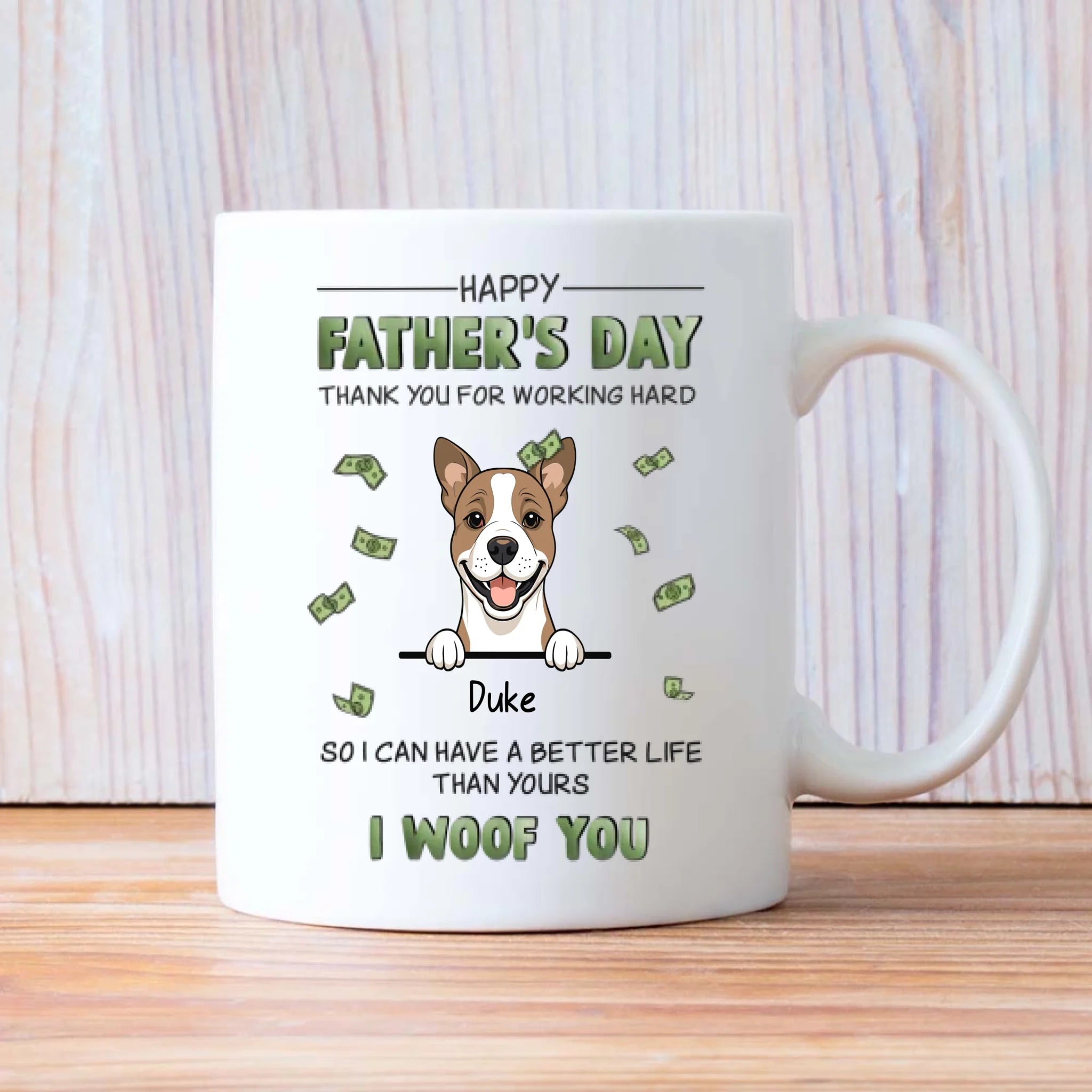 Personalized Dog Mug – Ask Me About My Dog – 89Prints