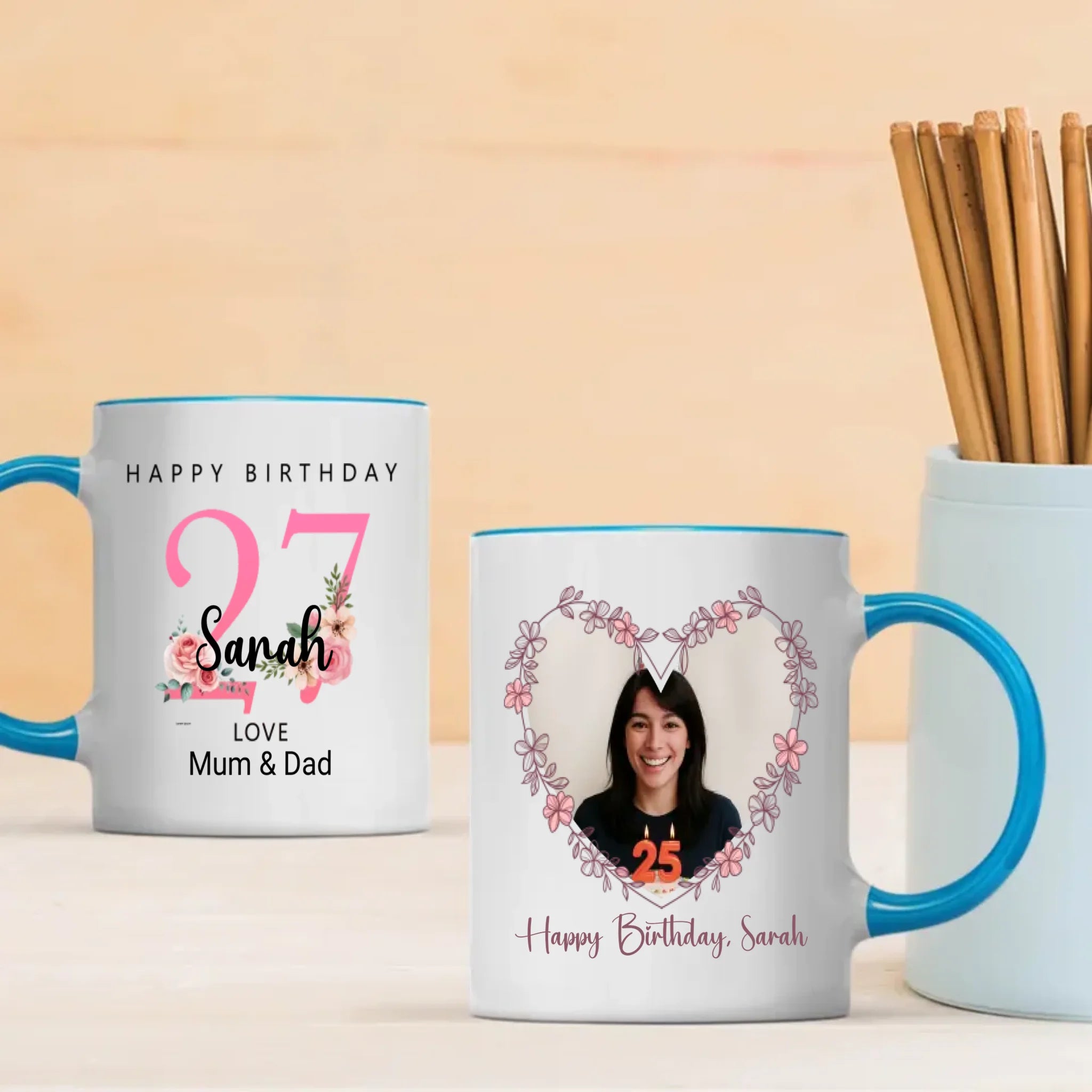 27th and Loving the Journey – Custom Birthday Mug For Her or Him | 89Prints