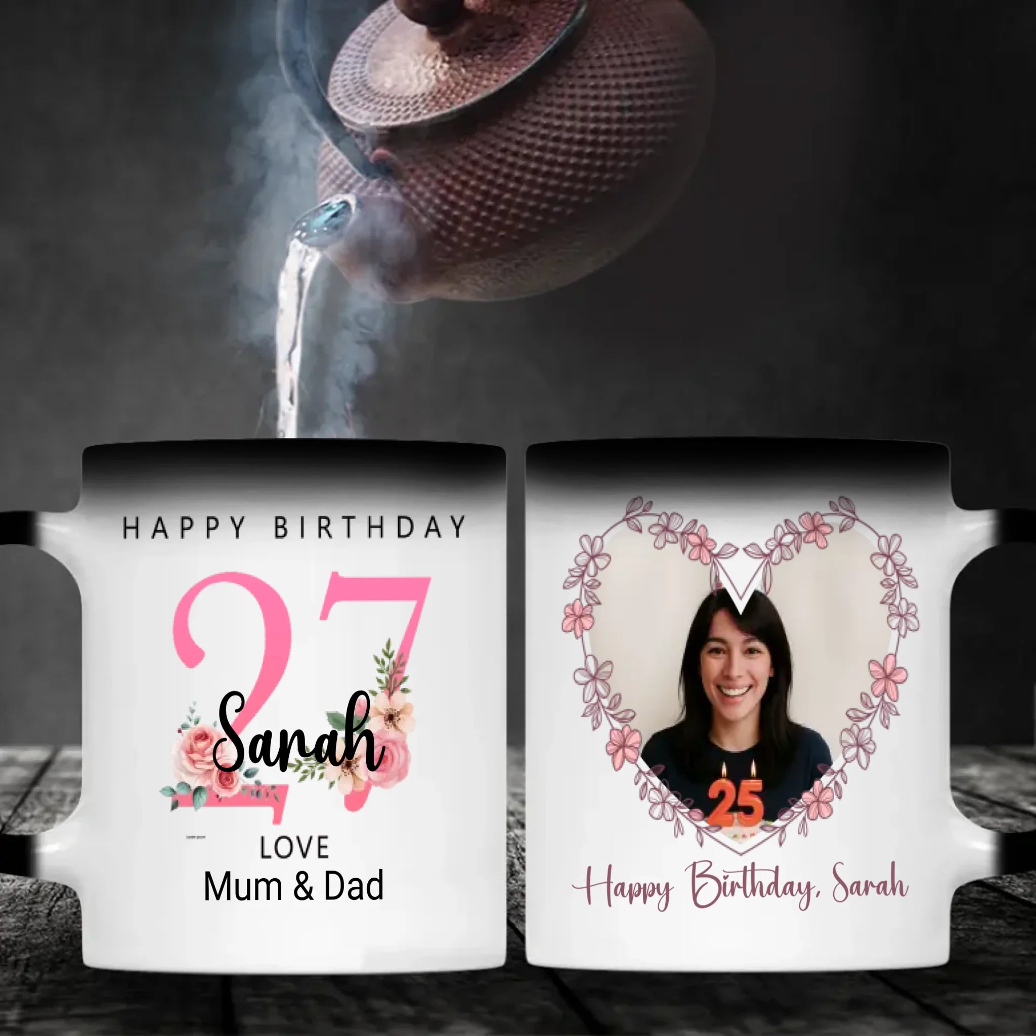 27th and Loving the Journey – Custom Birthday Mug For Her or Him | 89Prints