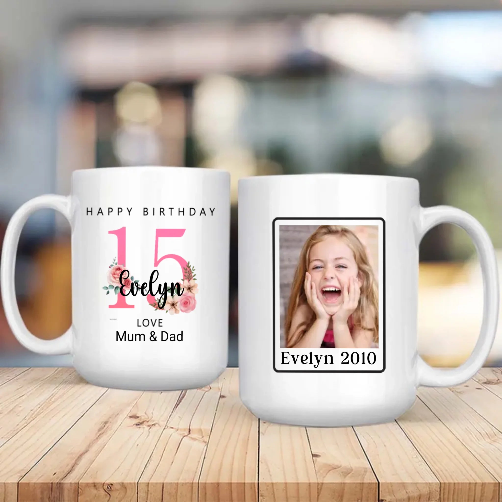 Sweet 15 Birthday Mug – Custom Gift for Teens | 89Prints