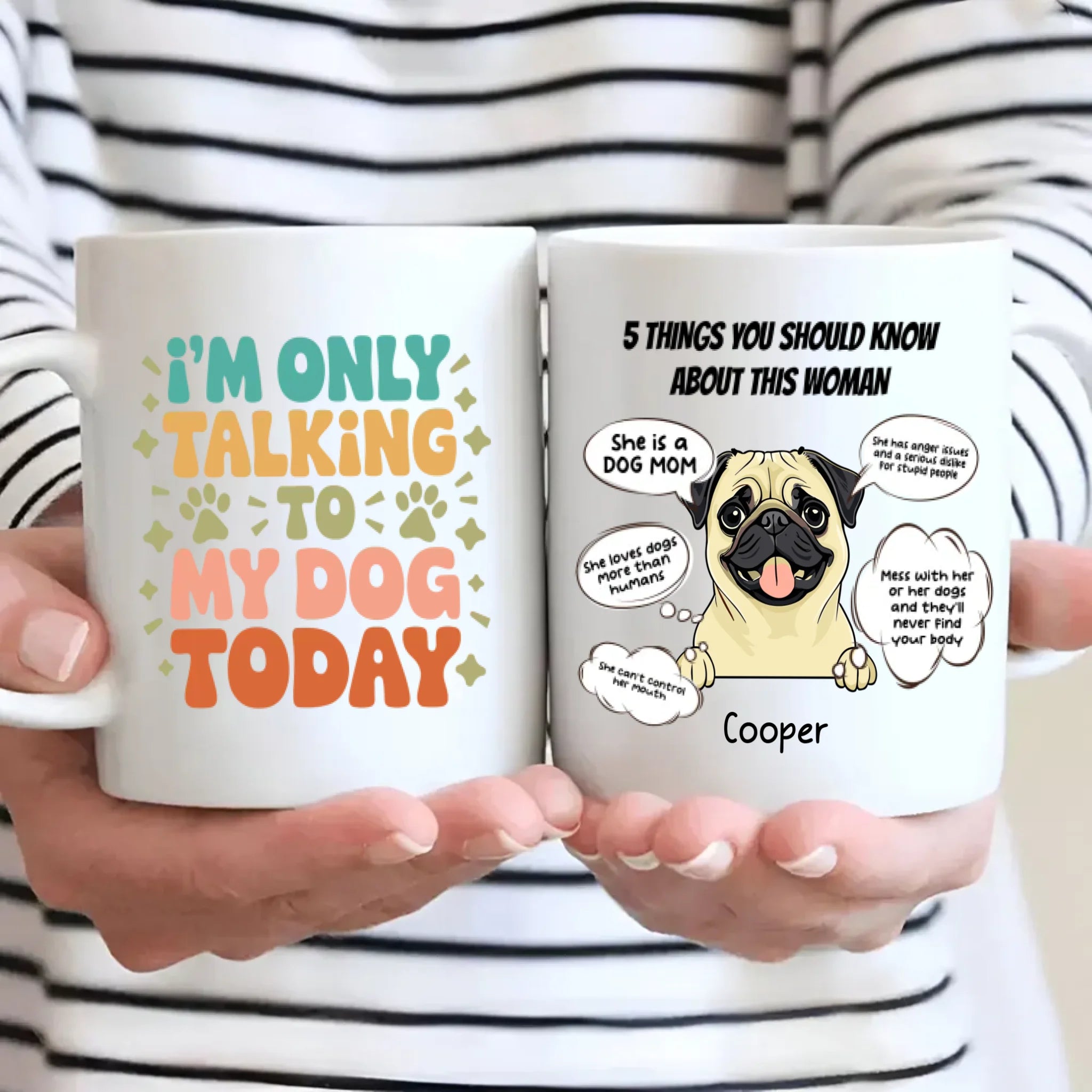 Funny Dog Mom Personalized Mug – 5 Things You Should Know About This Woman – 89Prints