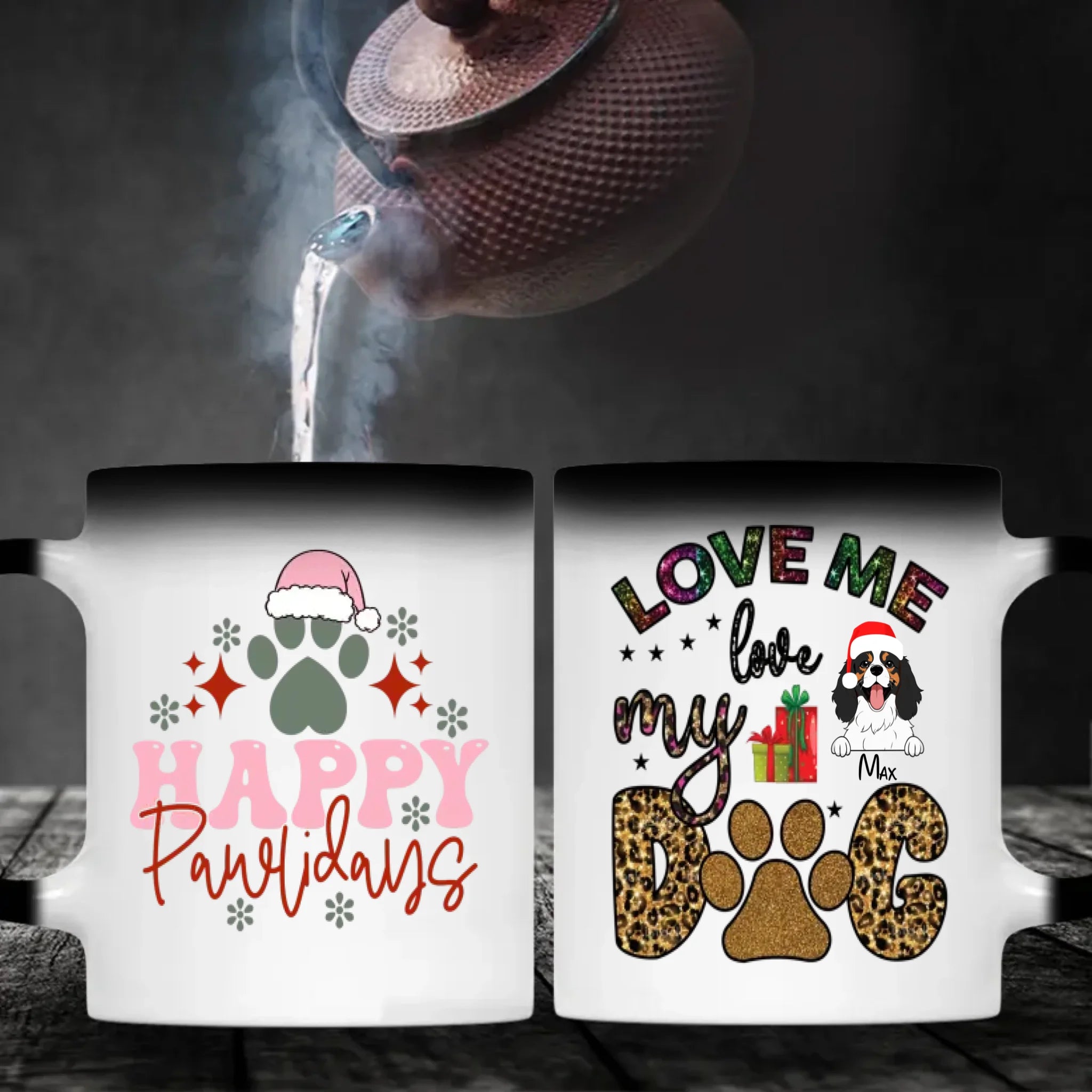 Personalized Dog Mug – Cute Holiday Gift for Dog Lovers – 89Prints