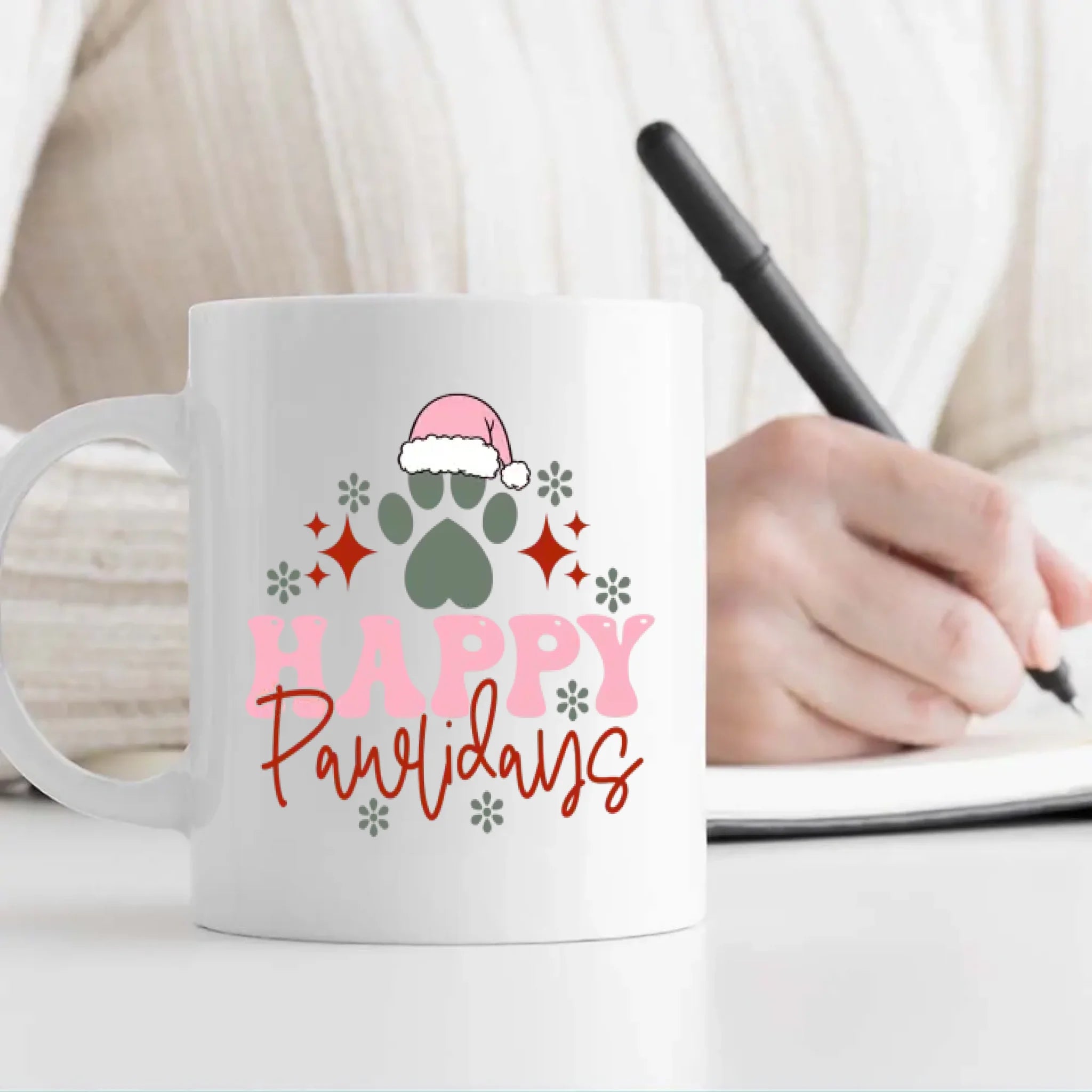 Personalized Dog Mug – Cute Holiday Gift for Dog Lovers – 89Prints
