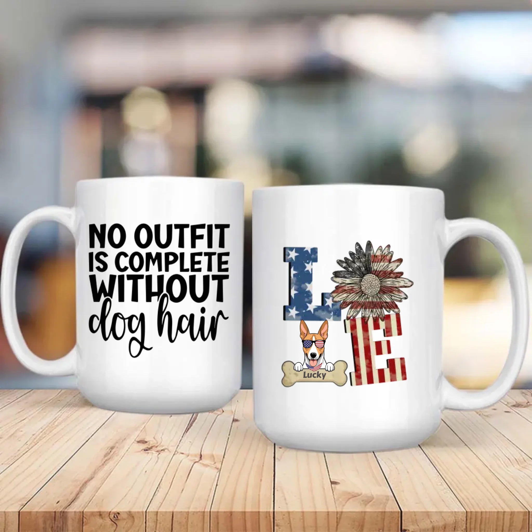 Custom Dog Mug – Trendy Personalized Pet Cup - 89Prints