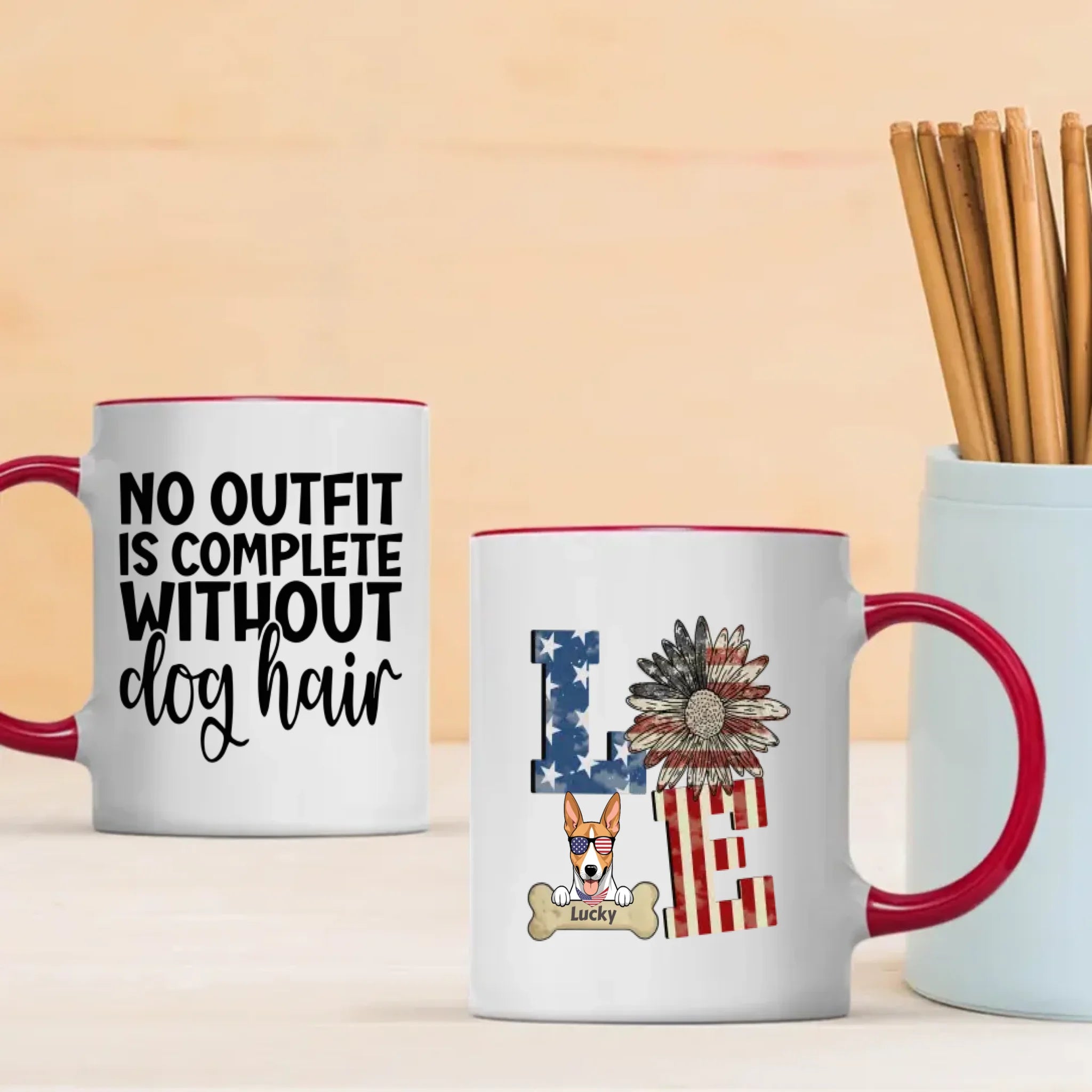 Custom Dog Mug – Trendy Personalized Pet Cup - 89Prints