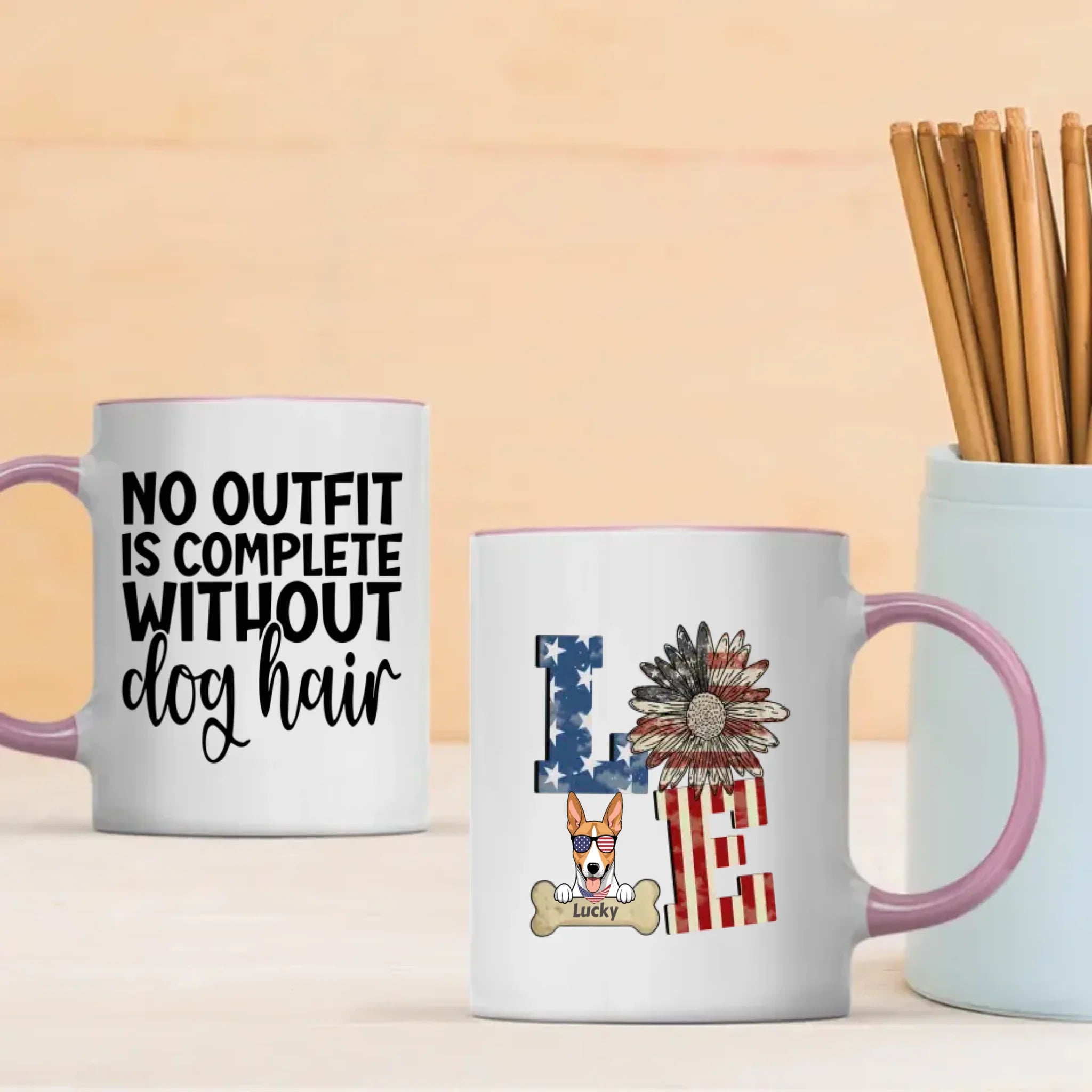 Custom Dog Mug – Trendy Personalized Pet Cup - 89Prints