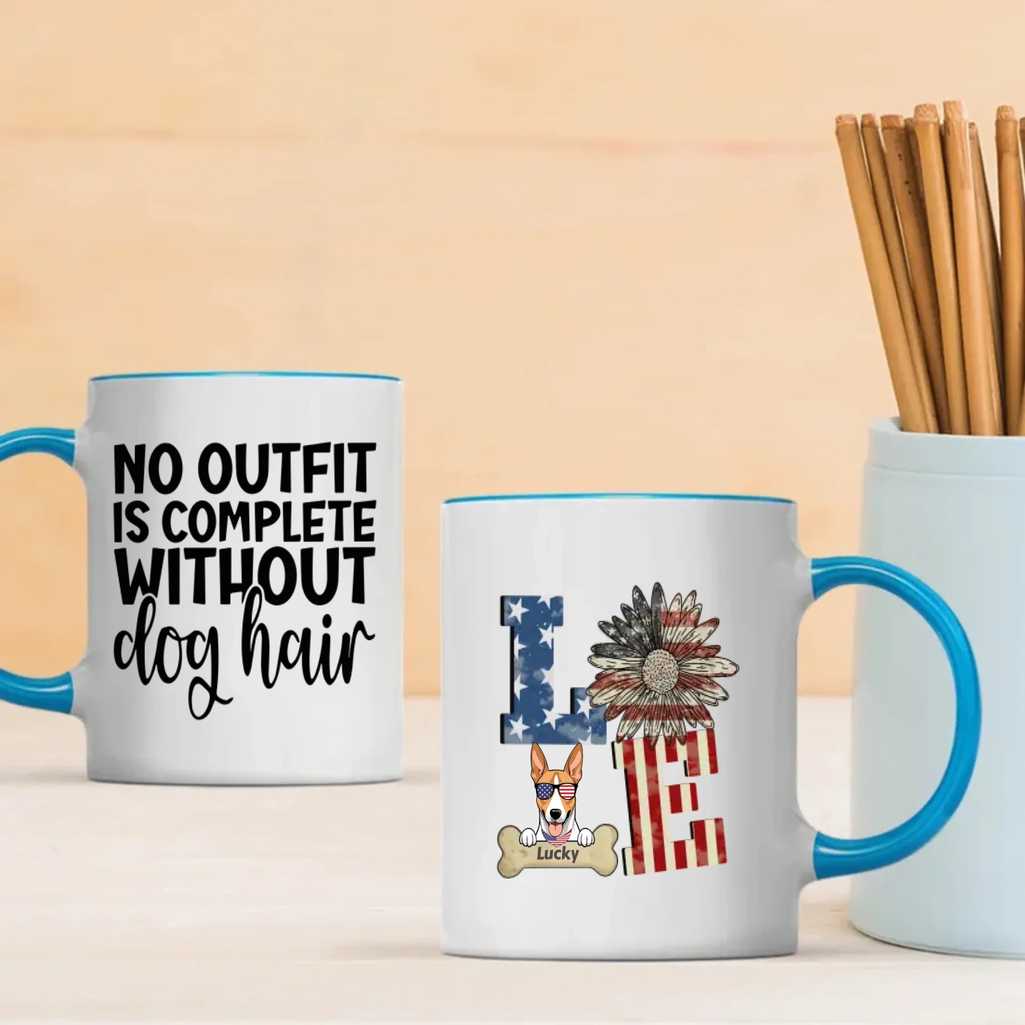 Custom Dog Mug – Trendy Personalized Pet Cup - 89Prints