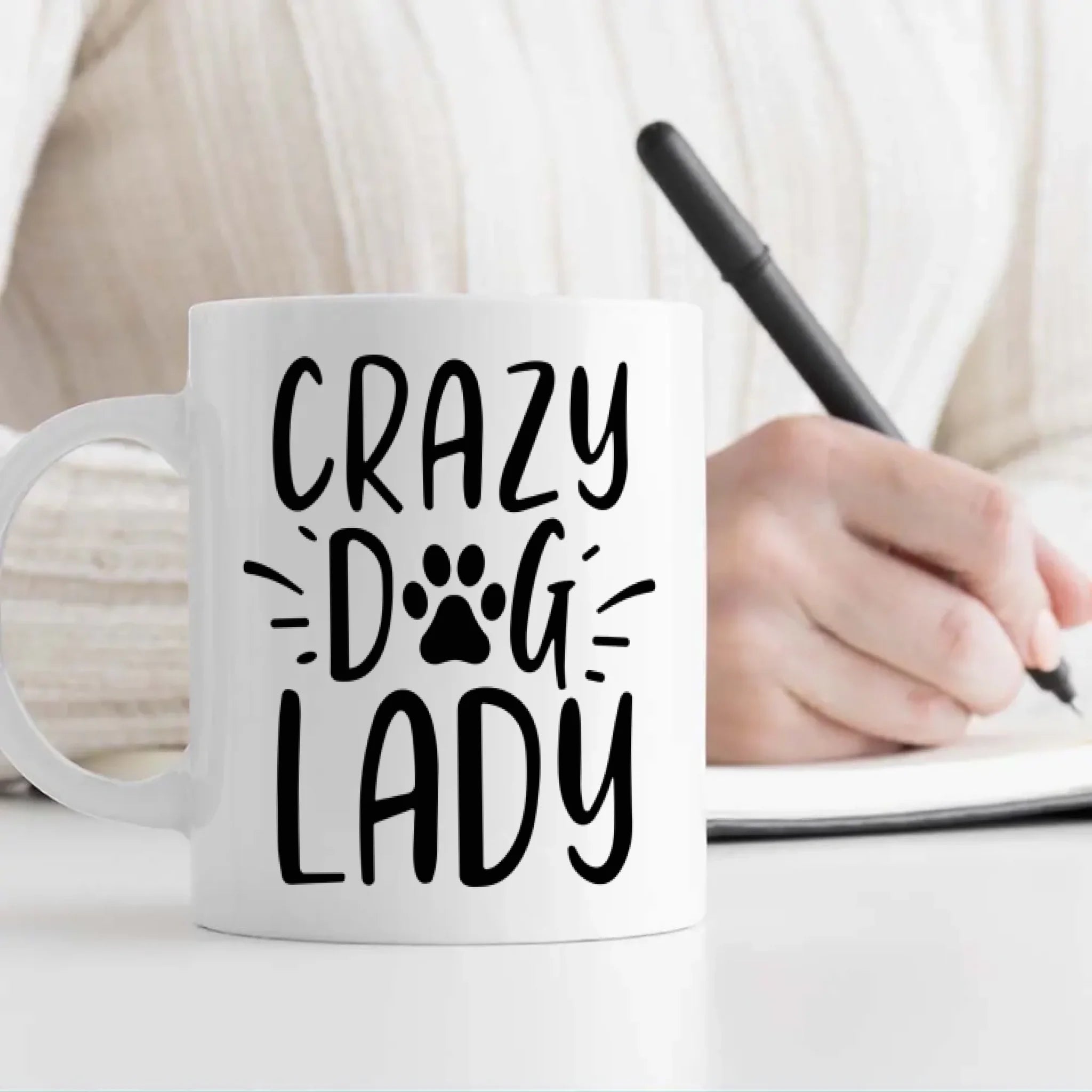 Minimalist Custom Dog Mug – Simple, Elegant Pet Lover Gift | 89Prints