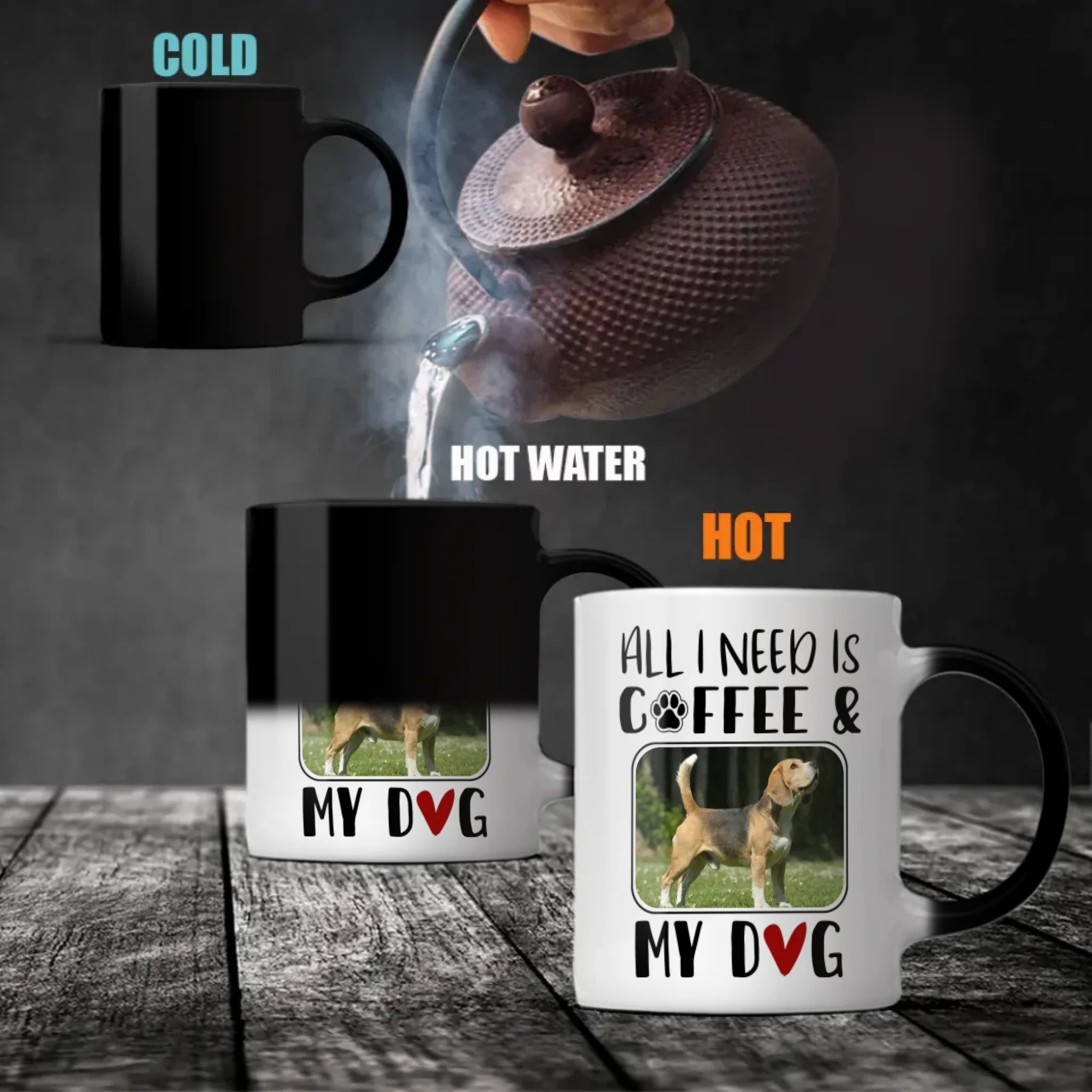 Custom Dog Mug – Your Everyday Pup Companion - 89Prints